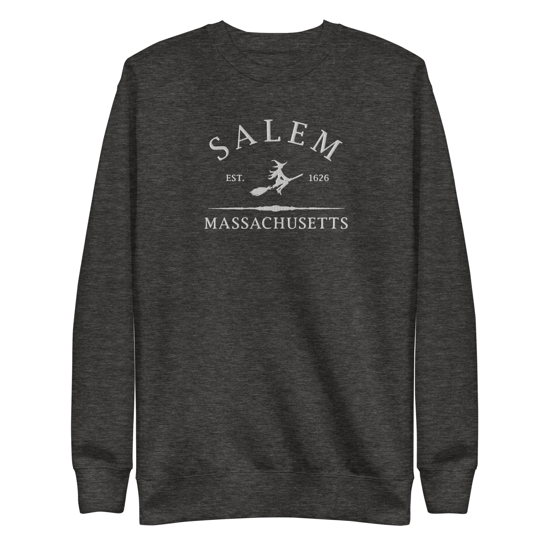 Salem Massachusetts Embroidered Sweatshirt - Goth Cloth Co.1671551_11259