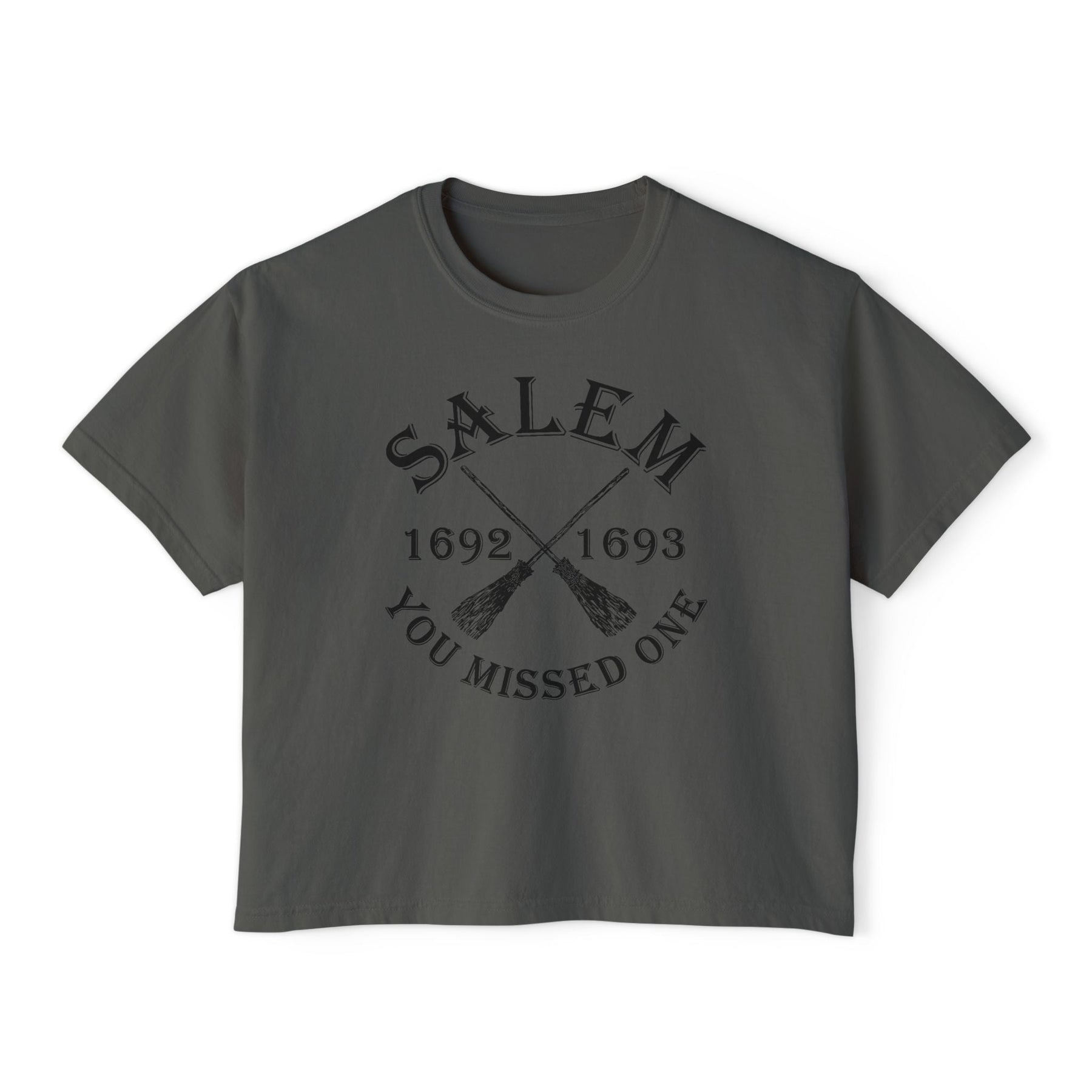 Salem You Missed One Crop Top - Goth Cloth Co.T-Shirt19932207849289712353