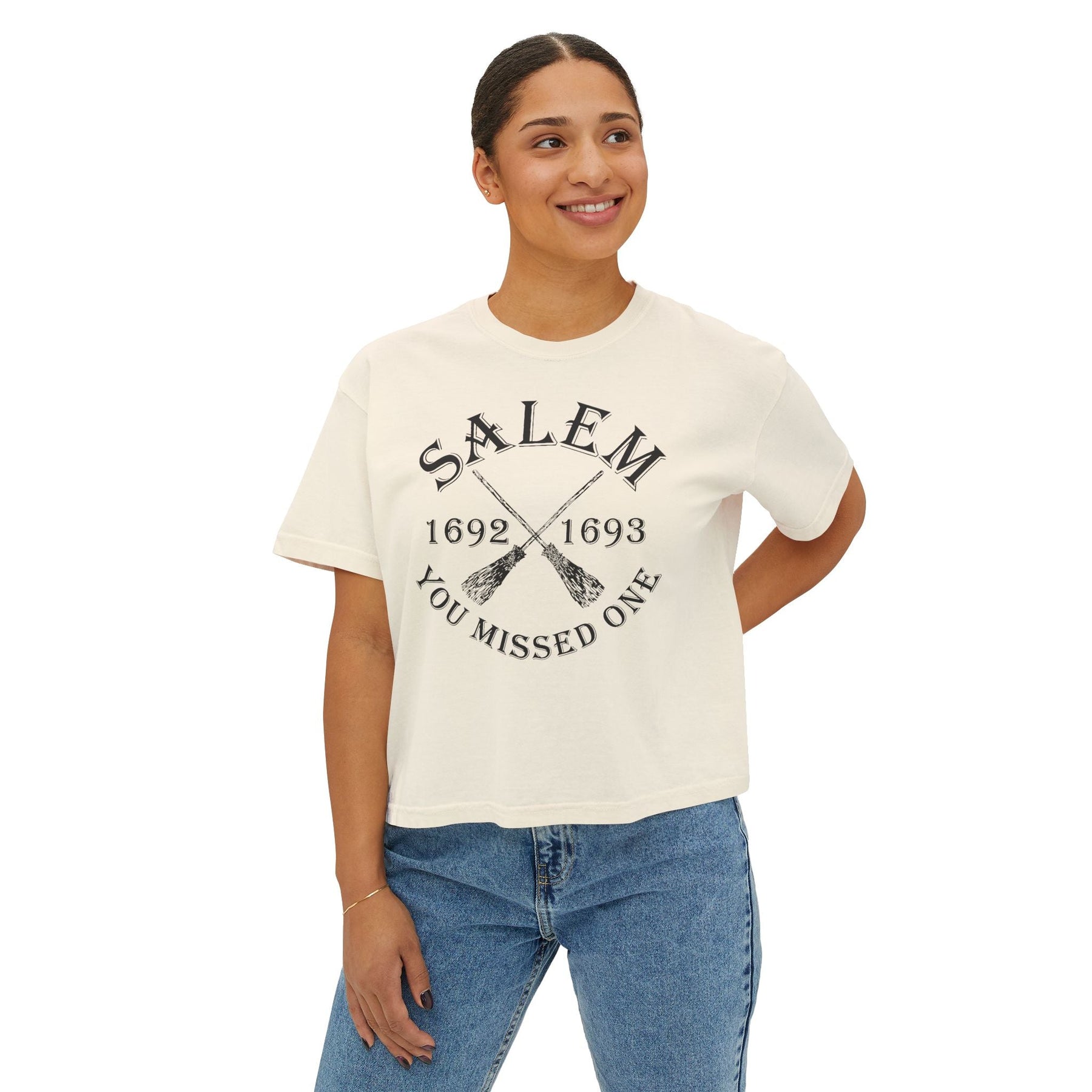 Salem You Missed One Crop Top - Goth Cloth Co.T-Shirt28527012723831467458