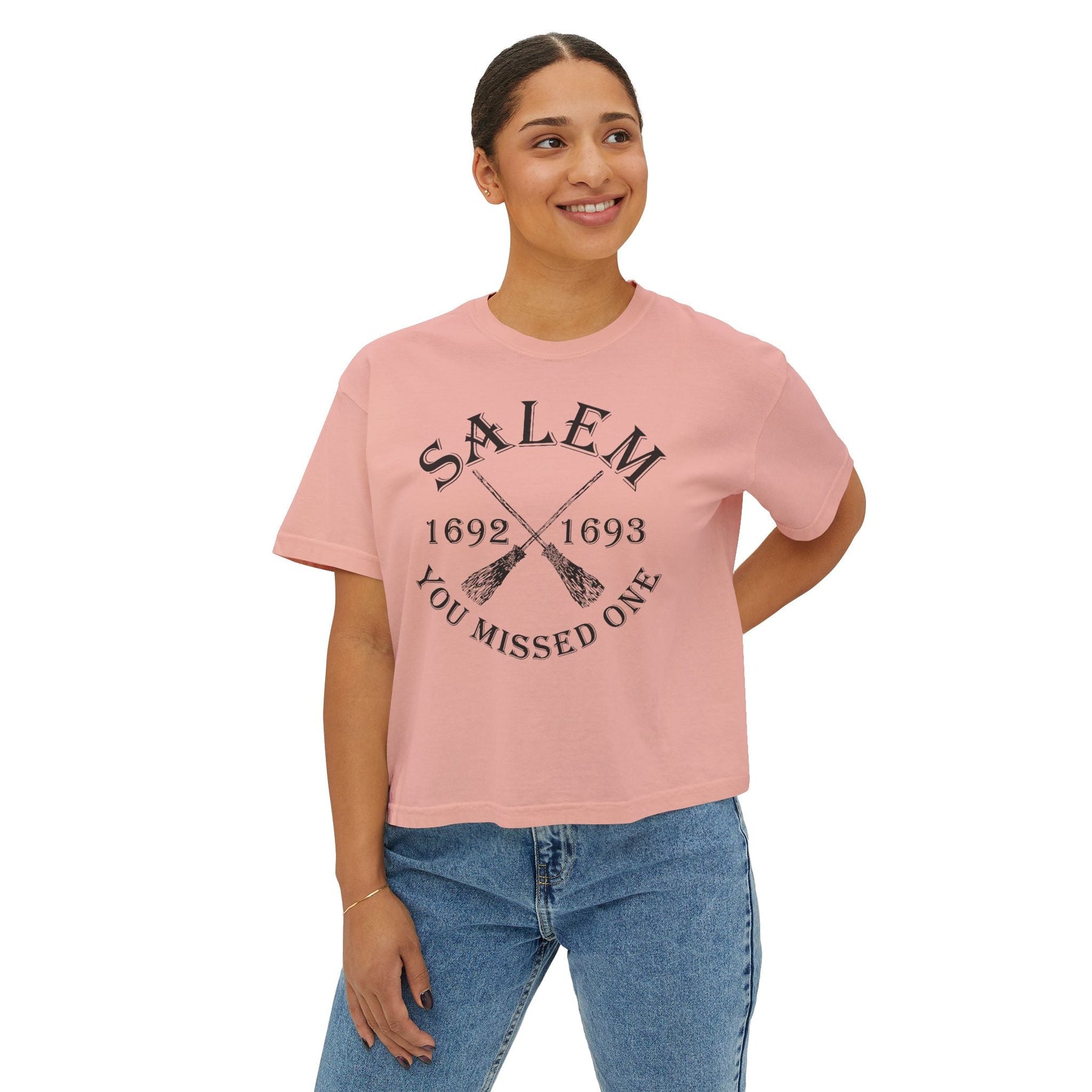 Salem You Missed One Crop Top - Goth Cloth Co.T-Shirt28527012723831467458