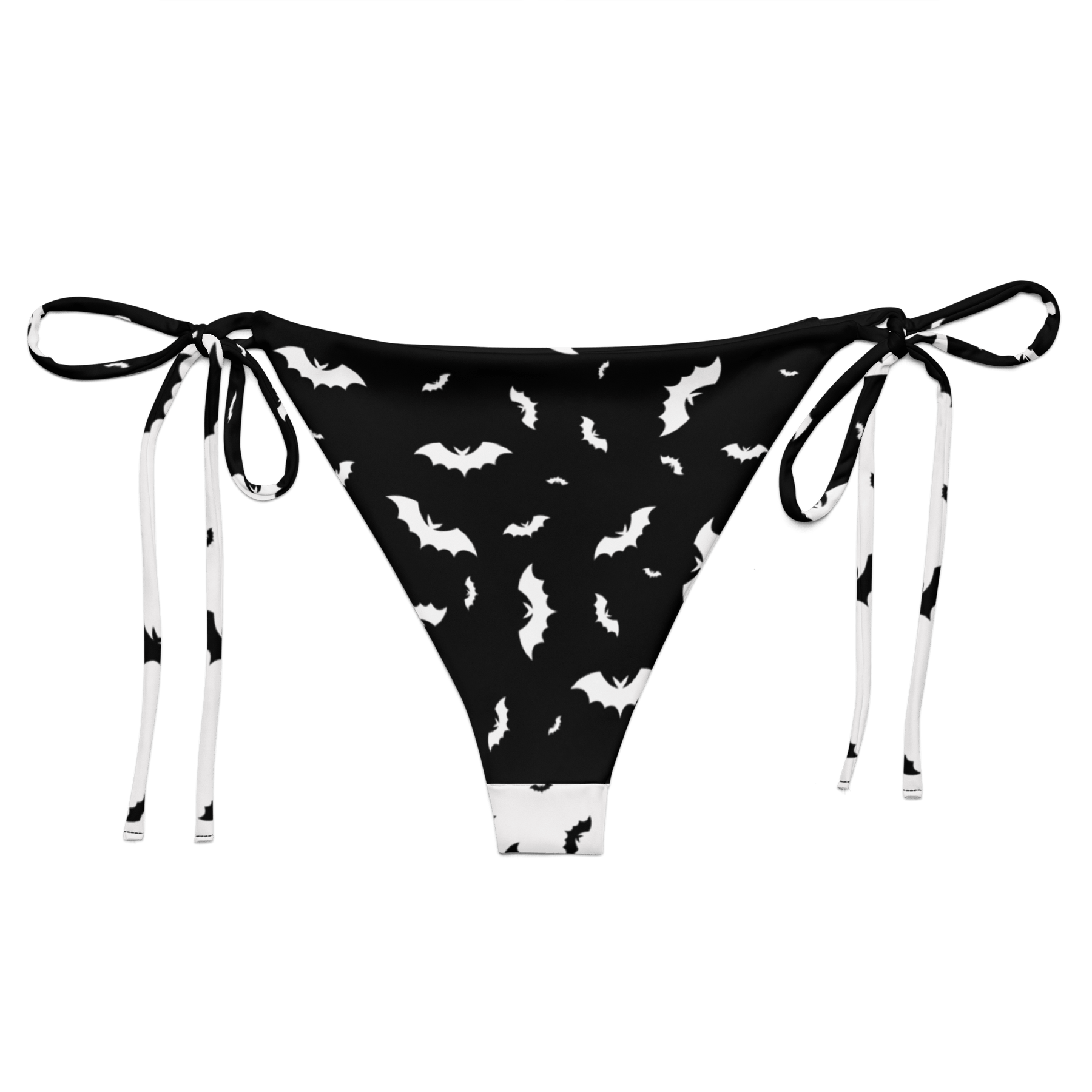 Seeing Double Split Bats String Bikini Bottom - Goth Cloth Co.8615128_16575