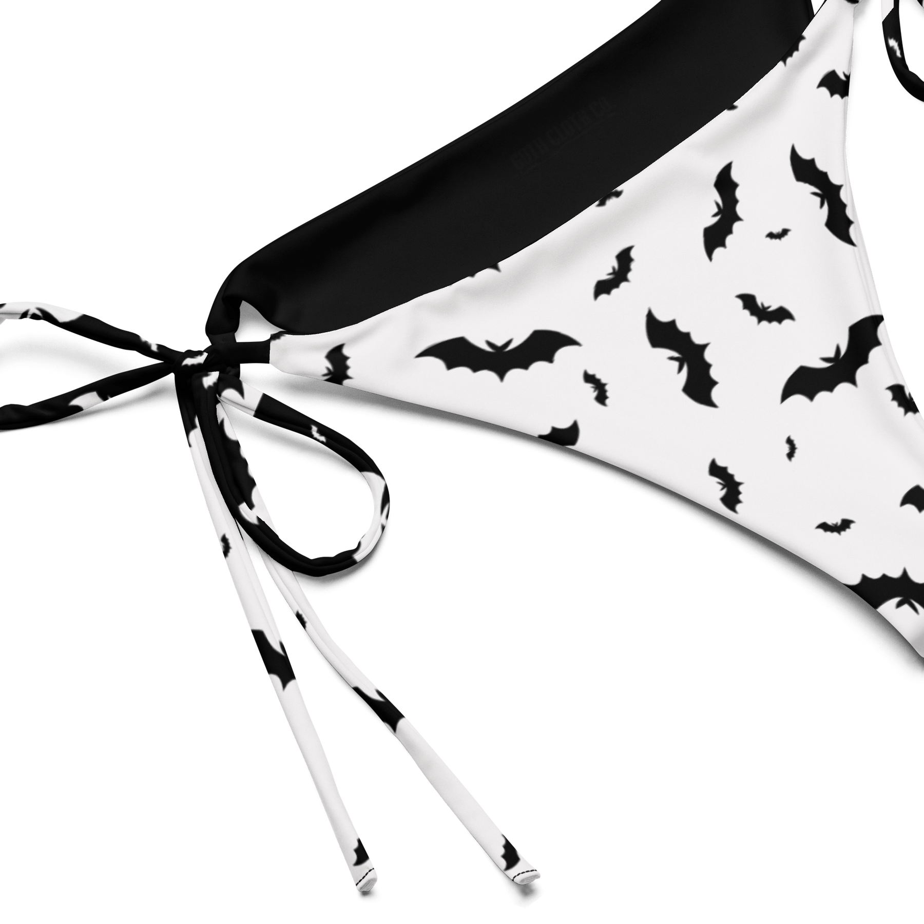 Seeing Double Split Bats String Bikini Bottom - Goth Cloth Co.8615128_16575