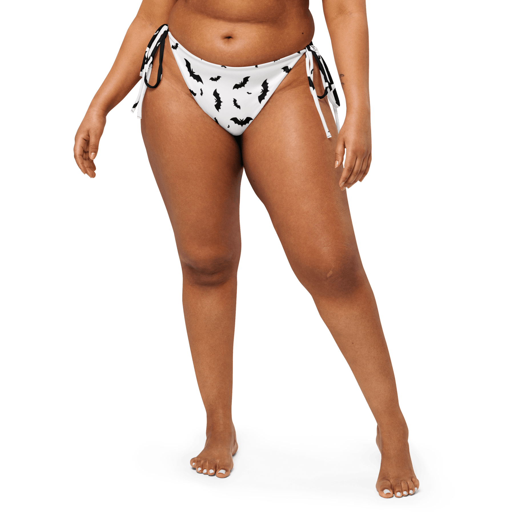 Seeing Double Split Bats String Bikini Bottom - Goth Cloth Co.8615128_16575