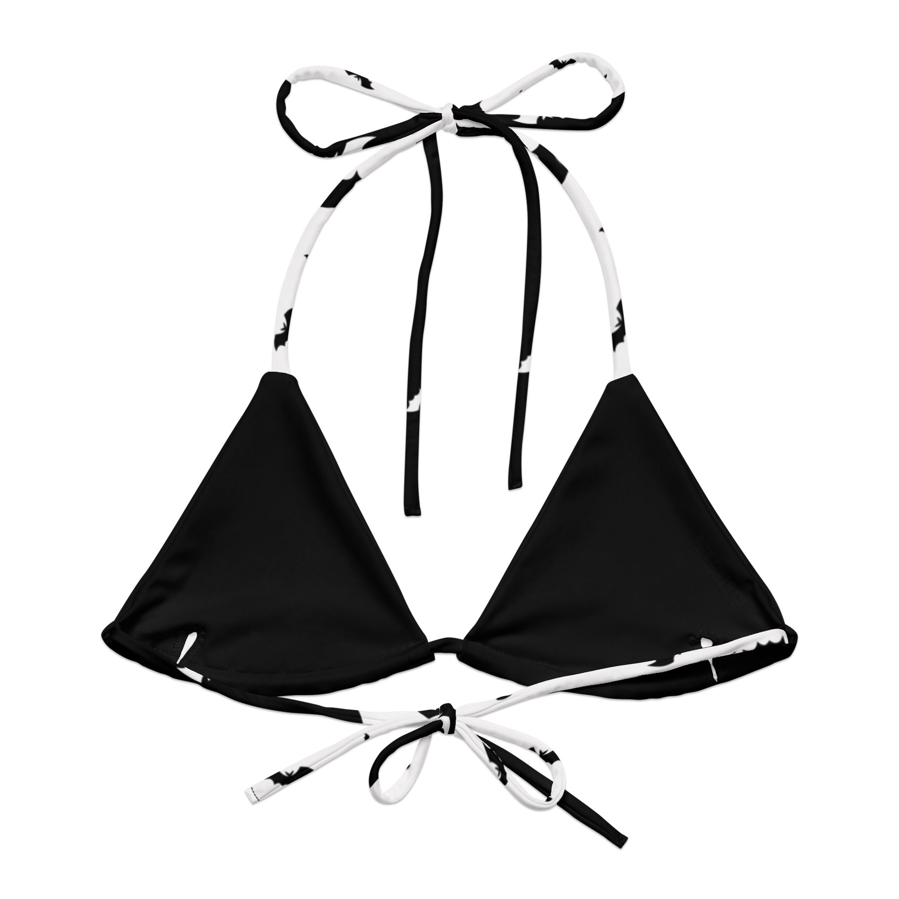 Seeing Double Split Bats String Bikini Top - Goth Cloth Co.7255390_16564