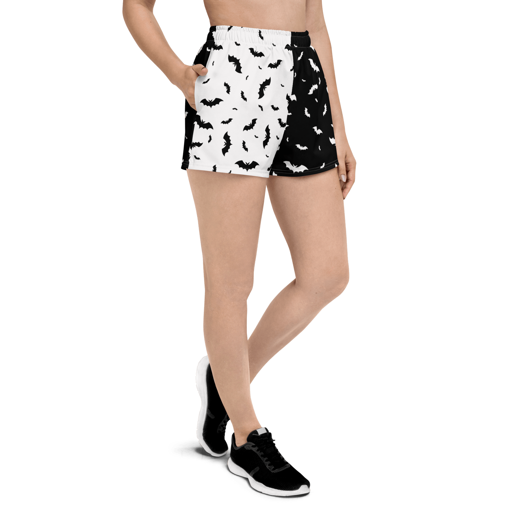 Seeing Double Split Bats Unisex Swim Trunks - Goth Cloth Co.4793613_9804