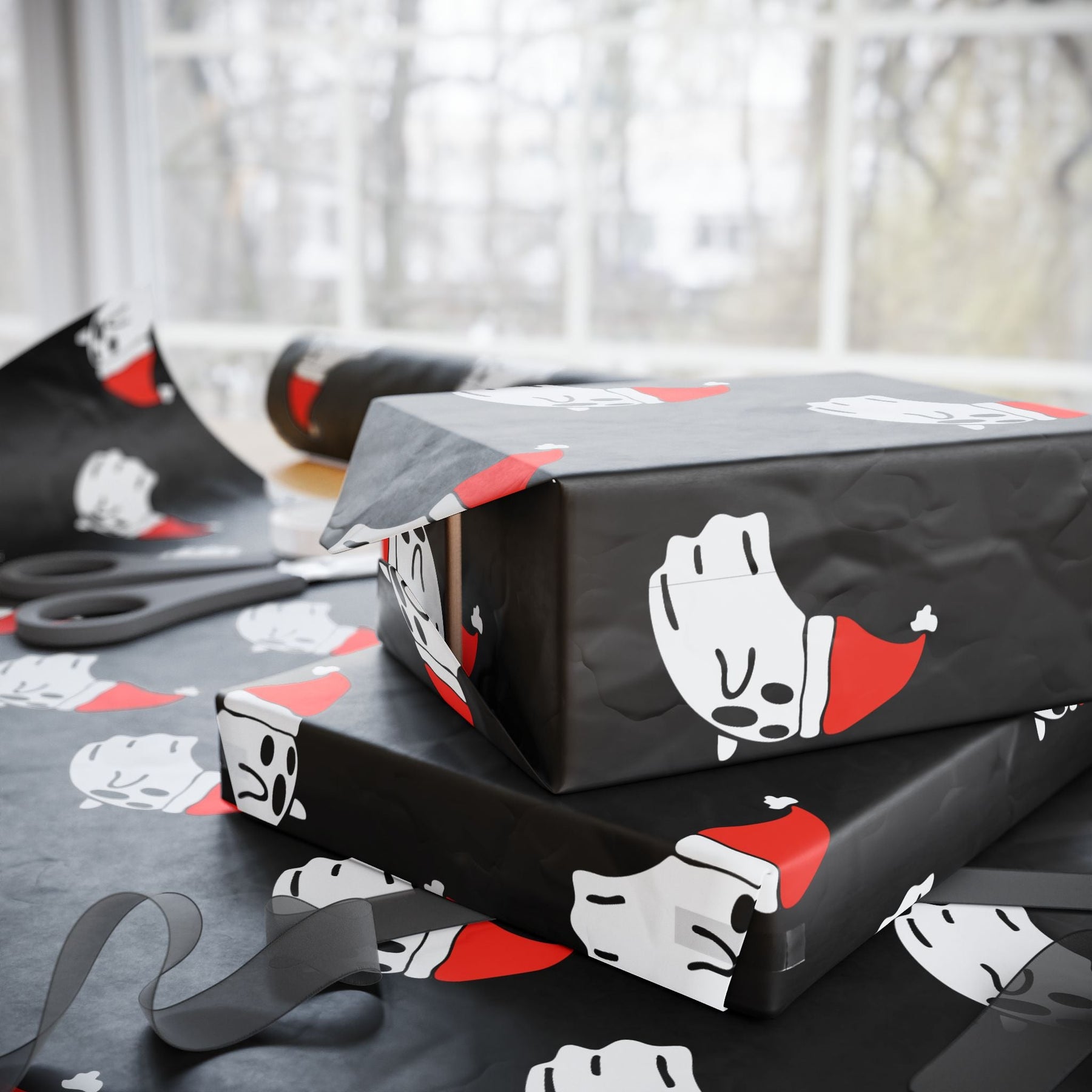Silent Fright Gift Wrap - Goth Cloth Co.Home Decor79378710233915238686