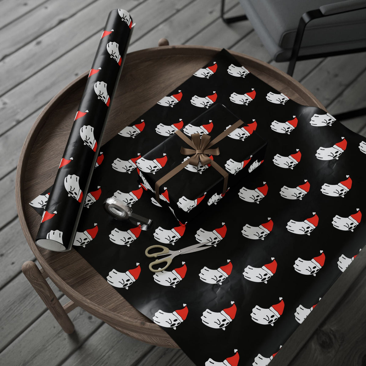 Silent Fright Gift Wrap - Goth Cloth Co.Home Decor79378710233915238686