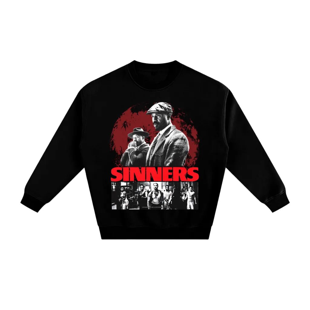 Sinners Fleece Lined Heavyweight Sweatshirt (READY TO SHIP) - Goth Cloth Co.