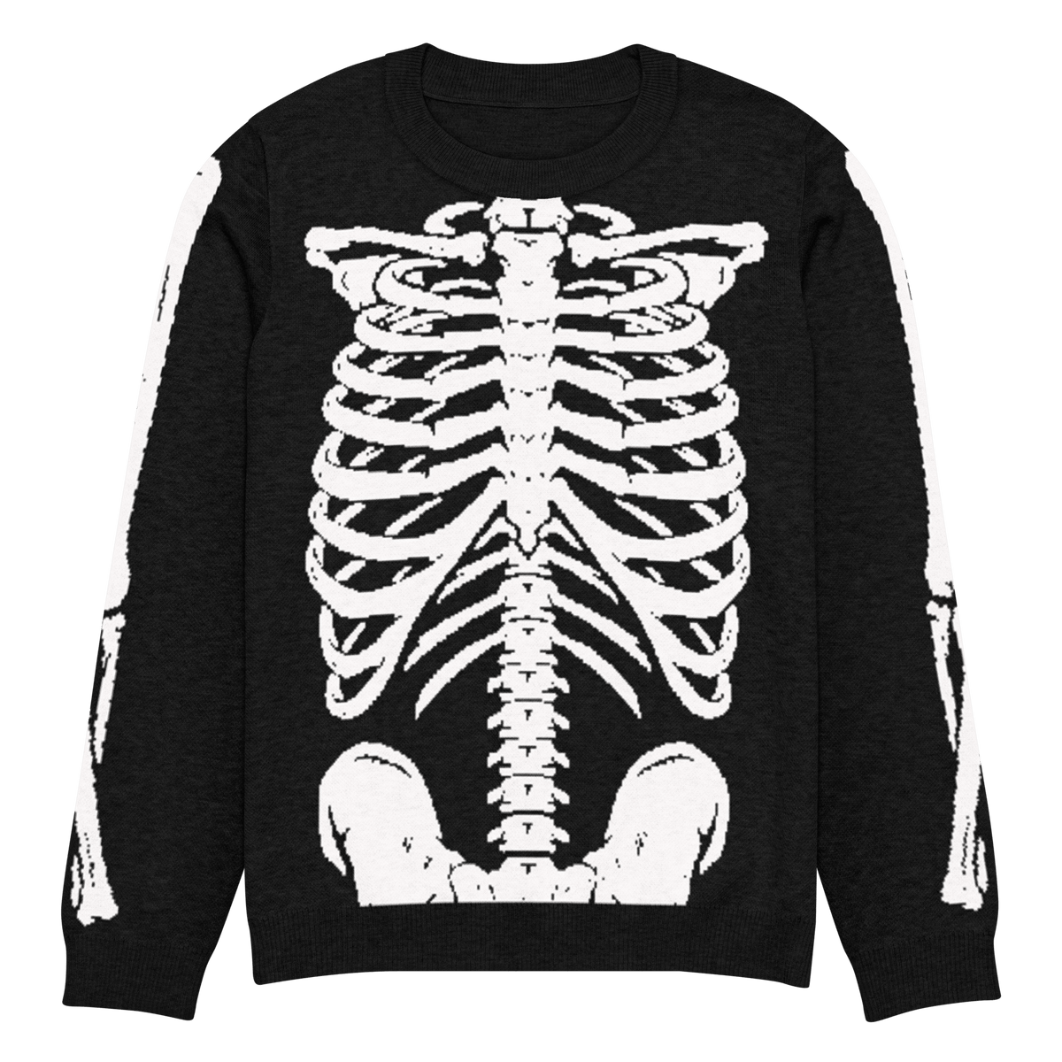 Skeleton Squad Knit Crew Neck Sweater - Goth Cloth Co.9847186_19635