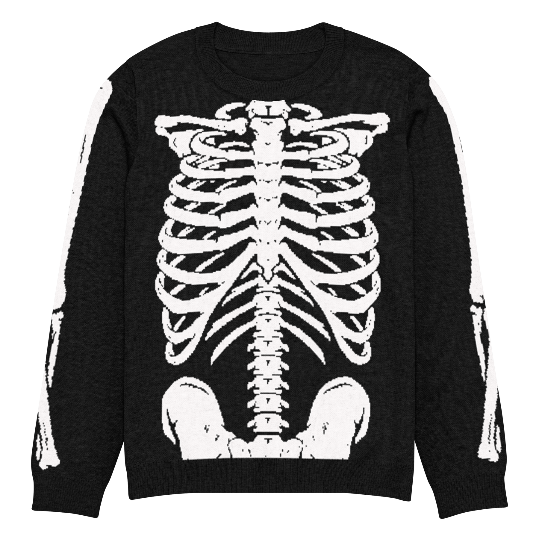 Skeleton Squad Knit Crew Neck Sweater - Goth Cloth Co.9847186_19635