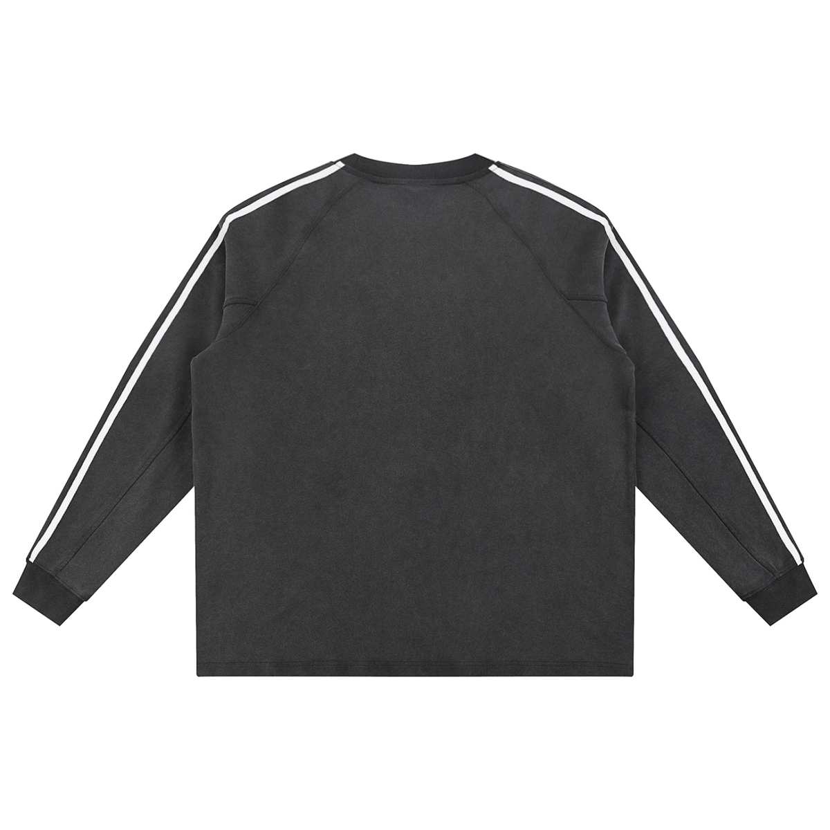 Snow Washed Contrast Tape Sweatshirt - Goth Cloth Co.251217PODRA0927005