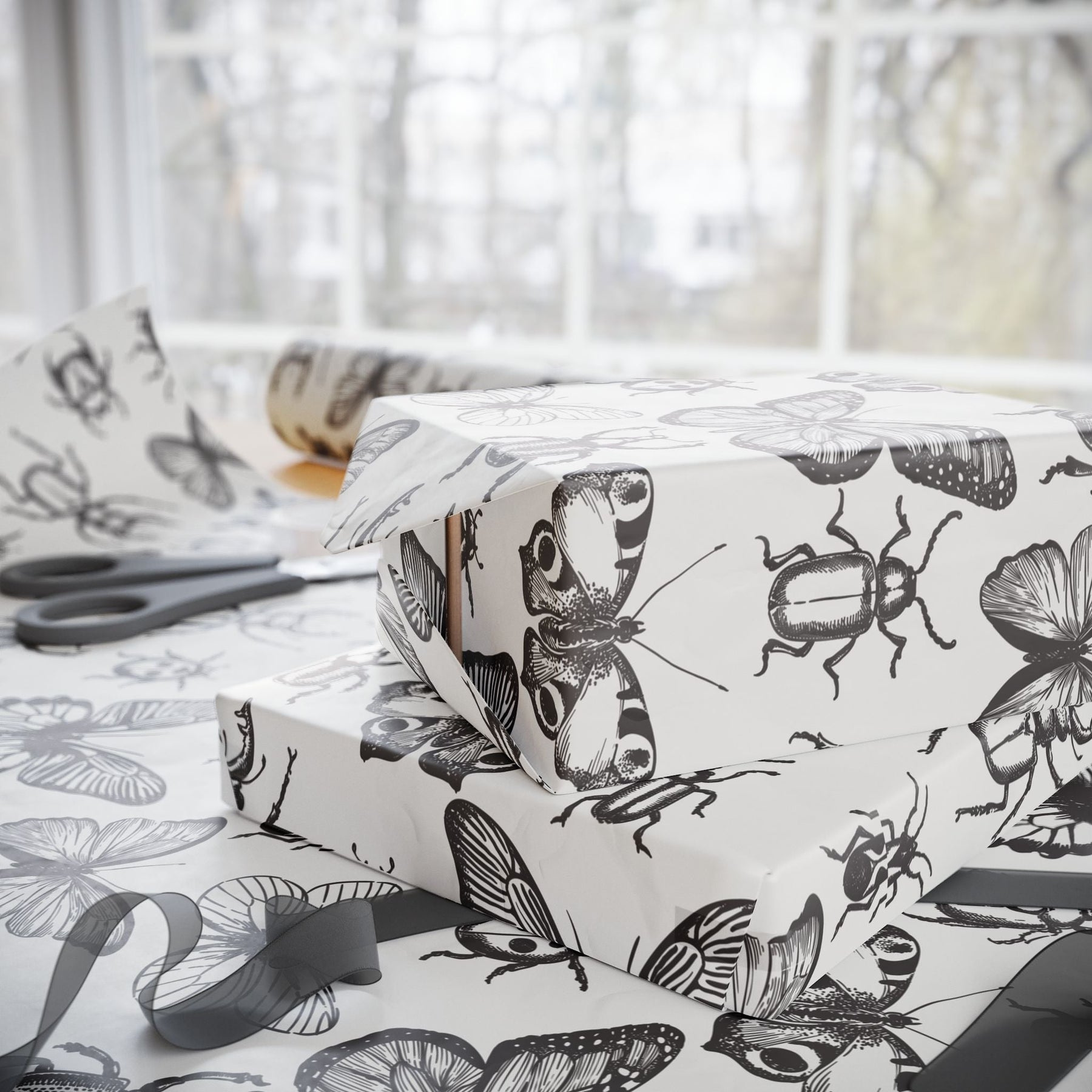 Specimen Study Gift Wrap - Goth Cloth Co.Home Decor28758208182187960411