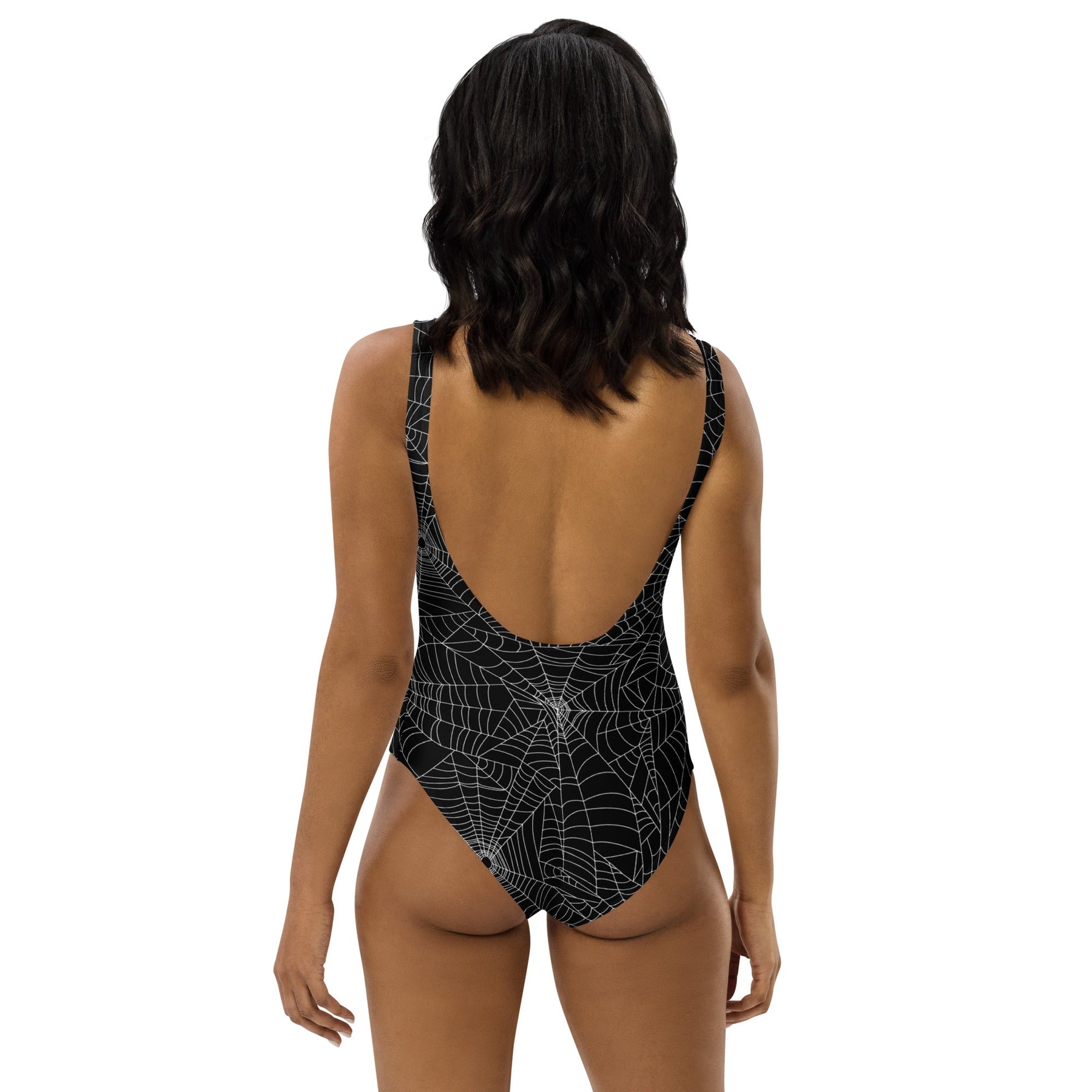 Spider Chic One - Piece Swimsuit - Goth Cloth Co.3919808_9014