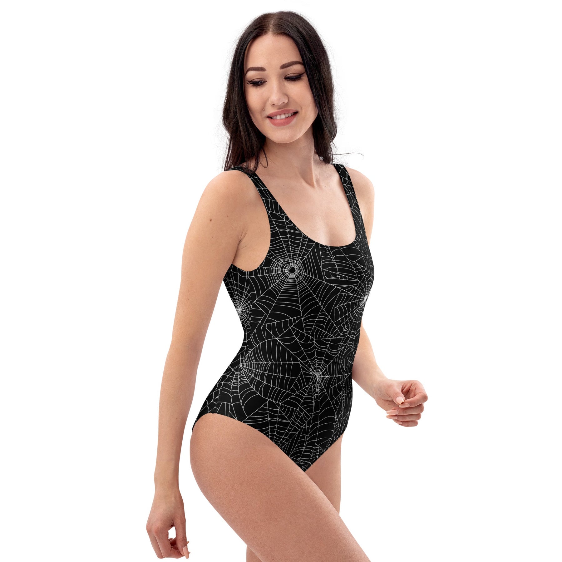Spider Chic One - Piece Swimsuit - Goth Cloth Co.3919808_9014