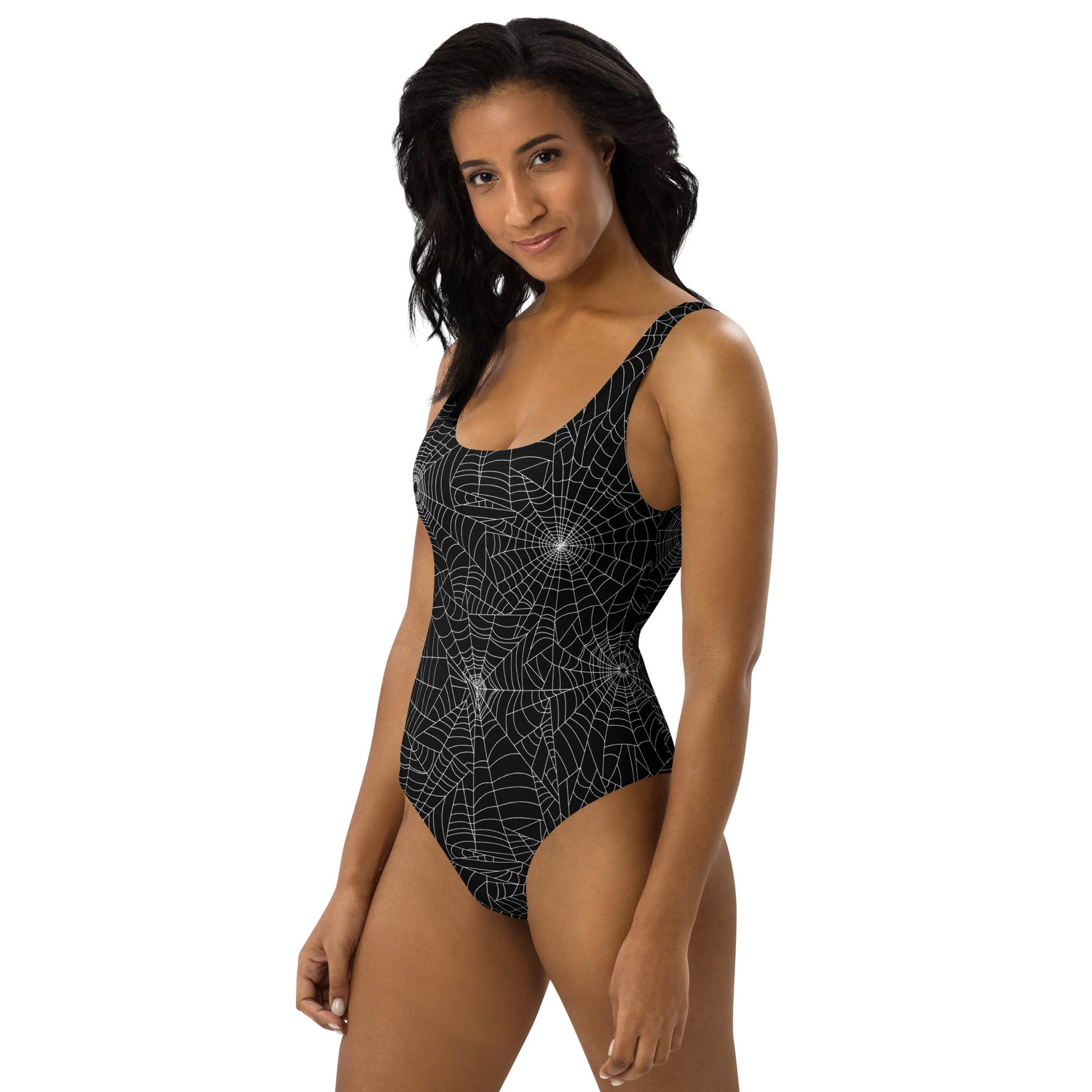 Spider Chic One - Piece Swimsuit - Goth Cloth Co.3919808_9014