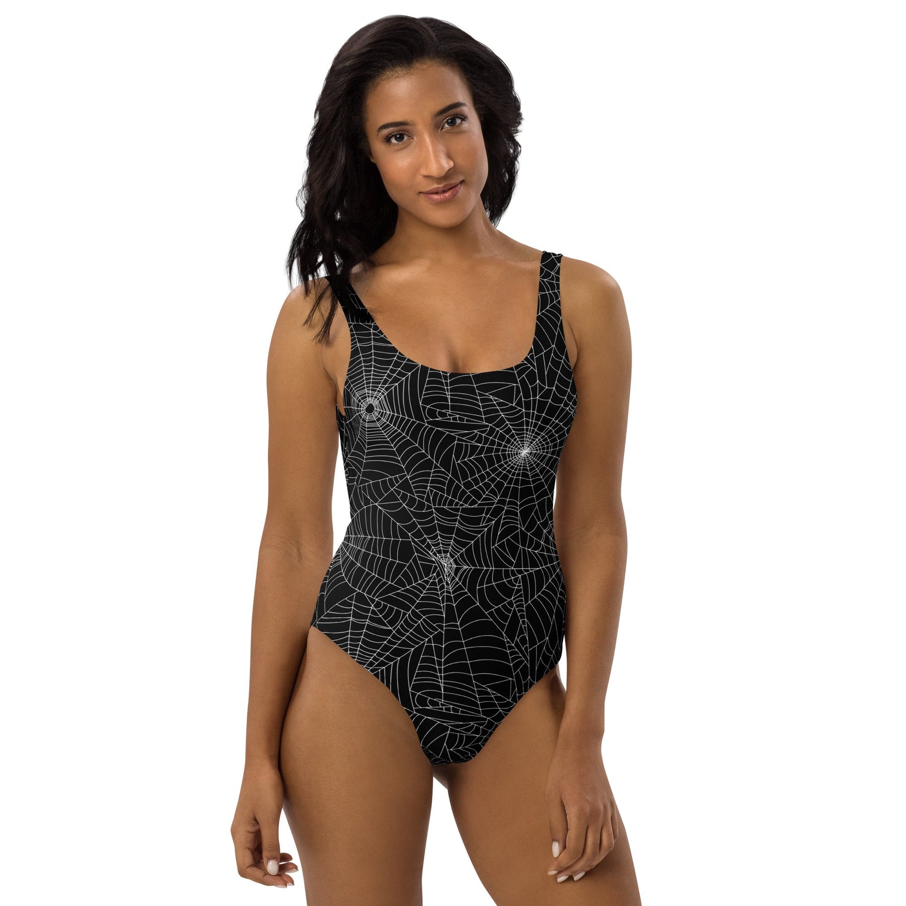 Spider Chic One - Piece Swimsuit - Goth Cloth Co.3919808_9014