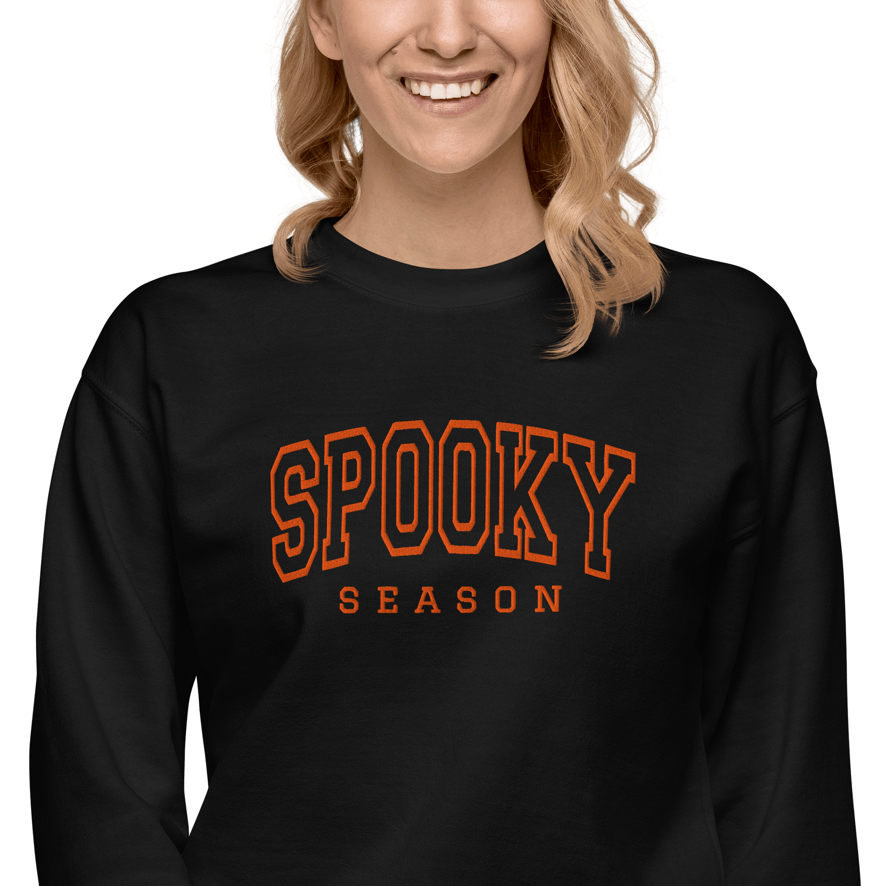Spooky Season Large Embroidered Sweatshirt - Goth Cloth Co.8803229_11255