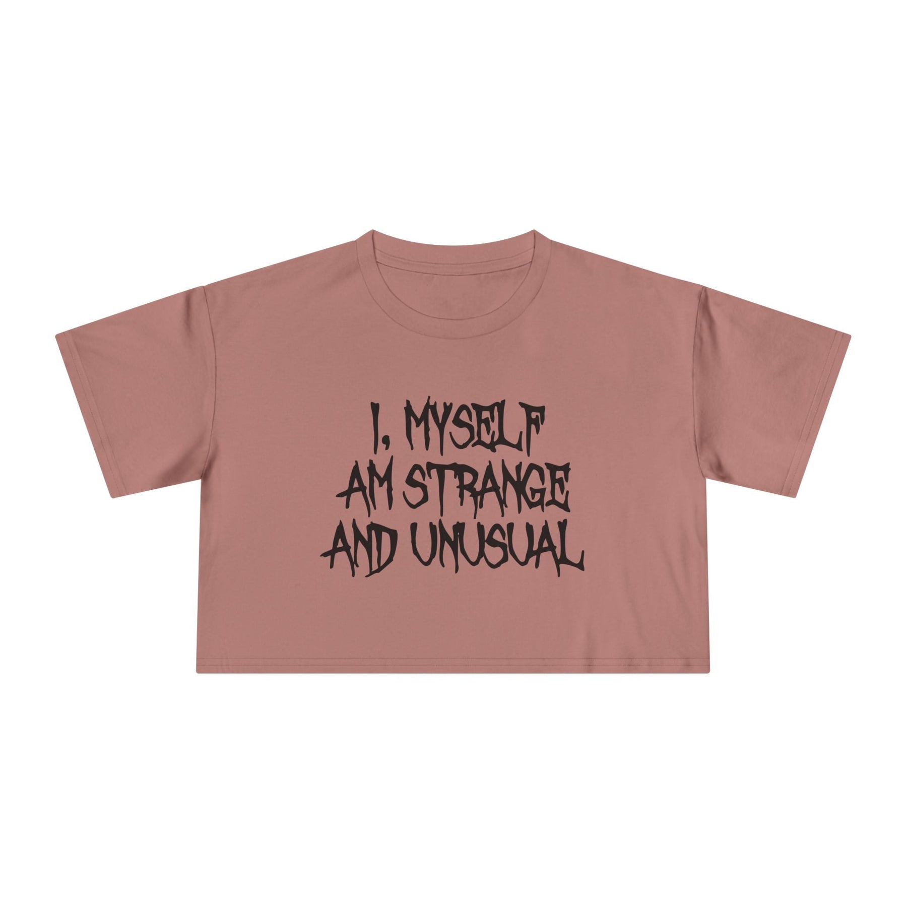 Strange and Unusual Crop Top - Goth Cloth Co.T-Shirt11063760839909846667