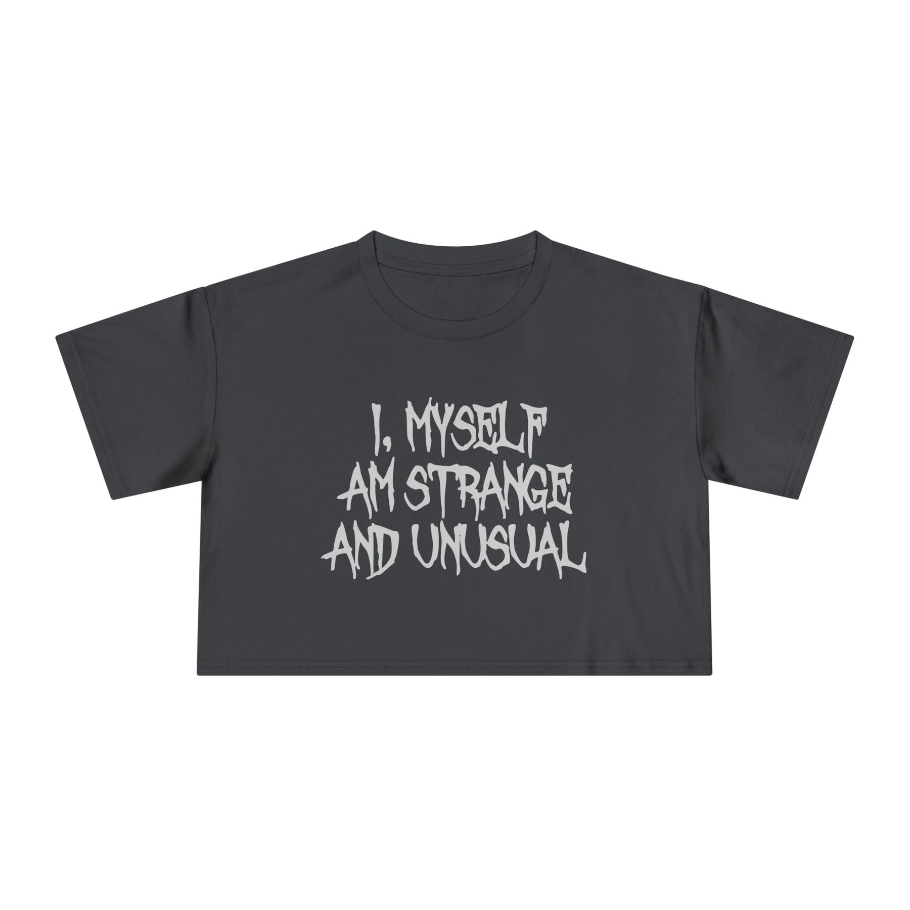 Strange and Unusual Crop Top - Goth Cloth Co.T-Shirt22019112371576536463