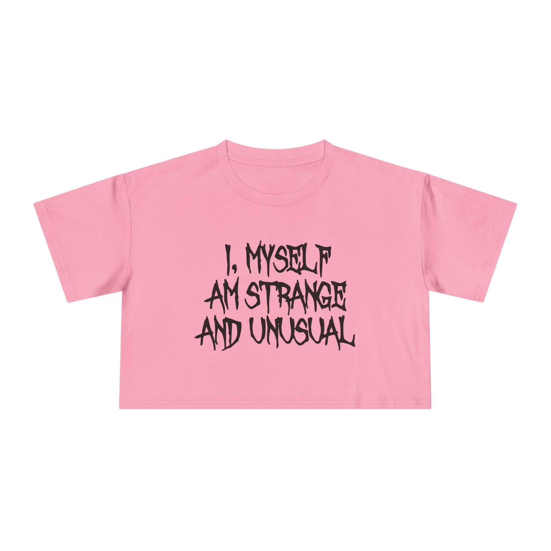 Strange and Unusual Crop Top - Goth Cloth Co.T-Shirt29754466438414643664