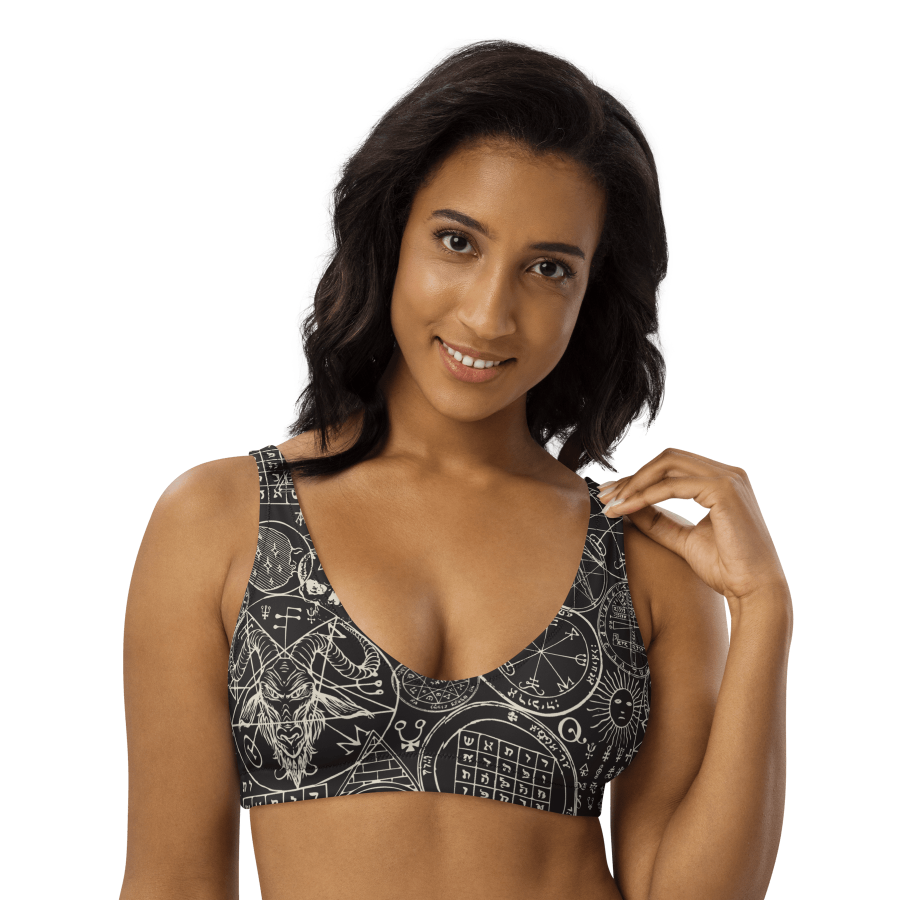 Summon Spirits Sport Bikini Top - Goth Cloth Co.2560617_12035