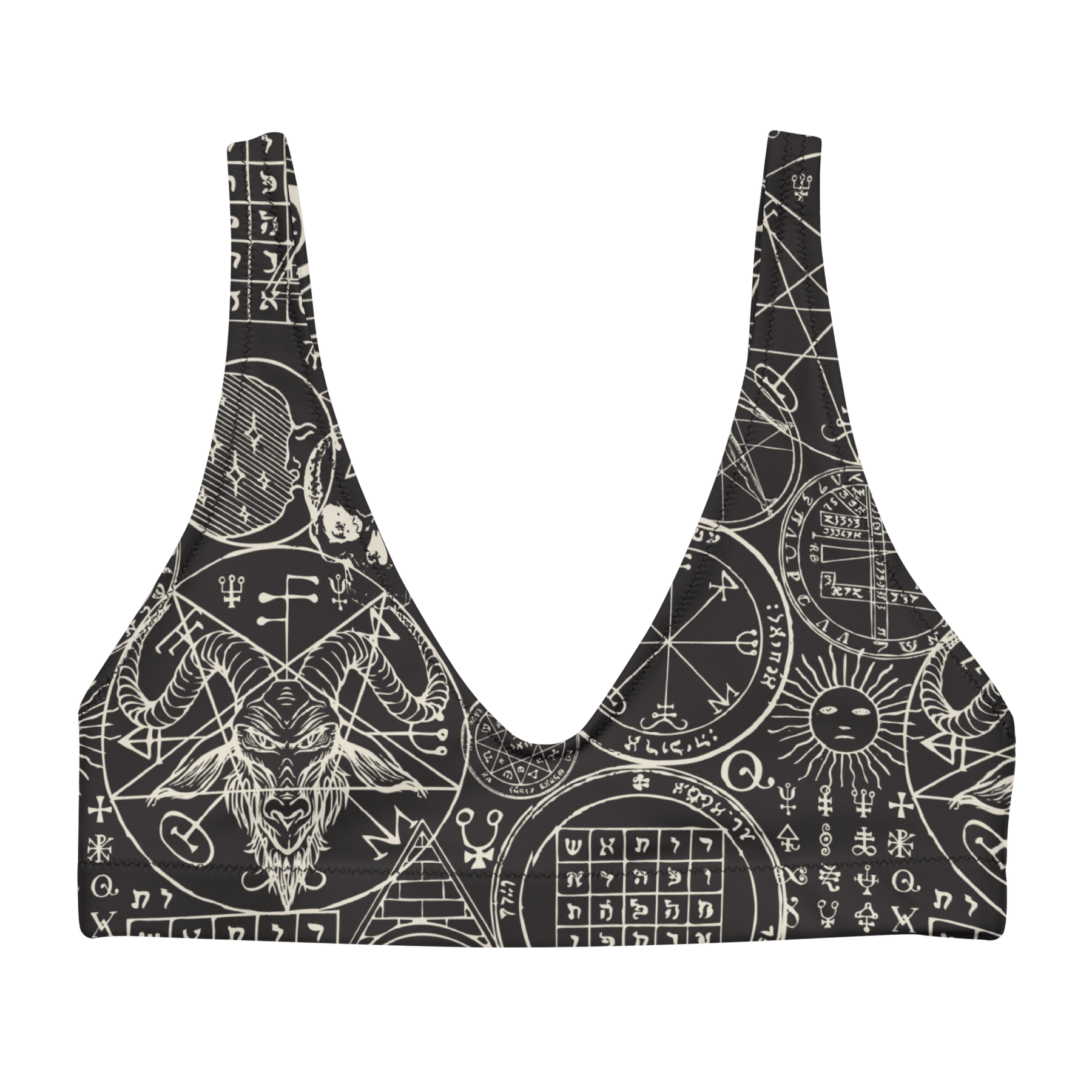 Summon Spirits Sport Bikini Top - Goth Cloth Co.2560617_12035
