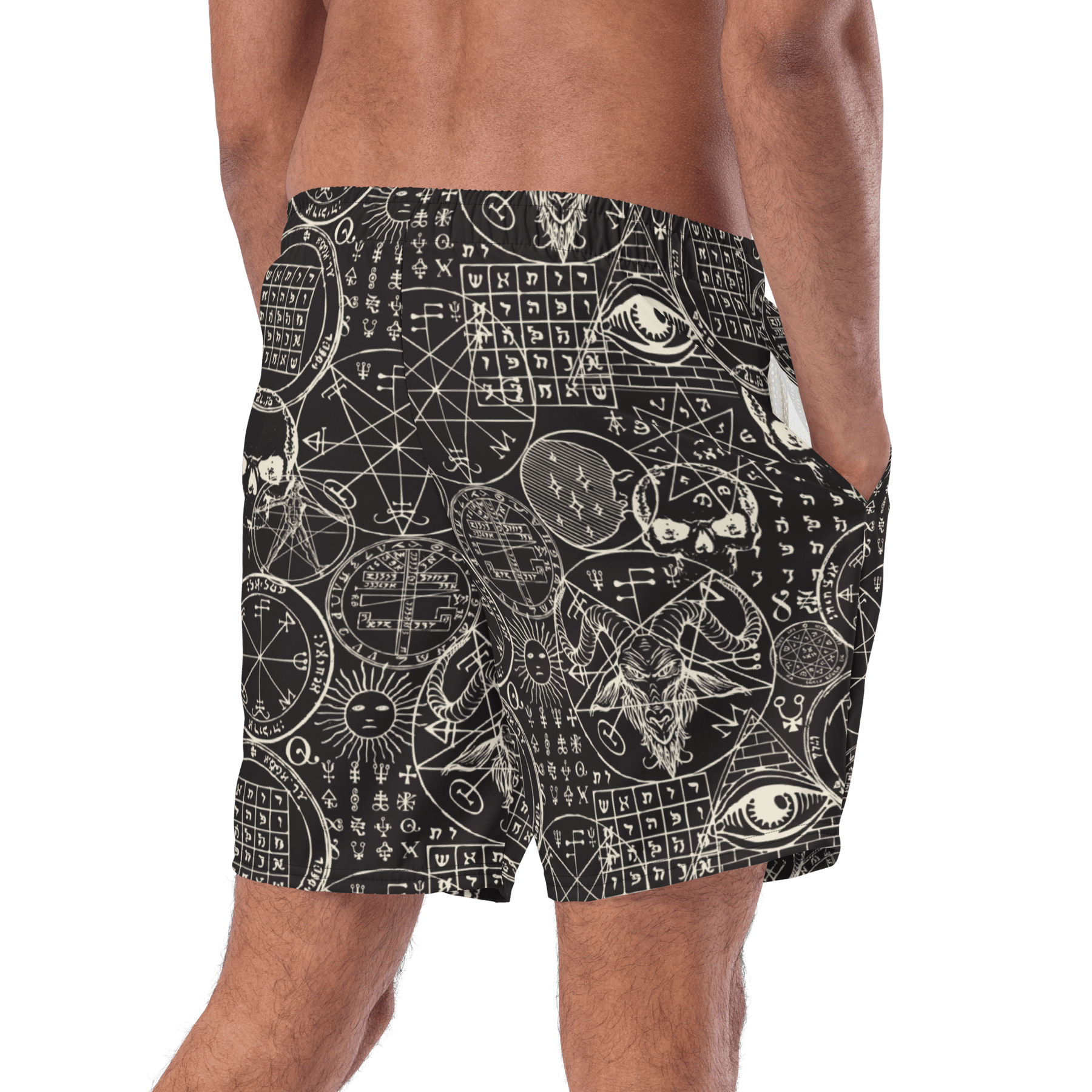 Summoning Spirits Men's Swim Trunks - Goth Cloth Co.4396057_14636