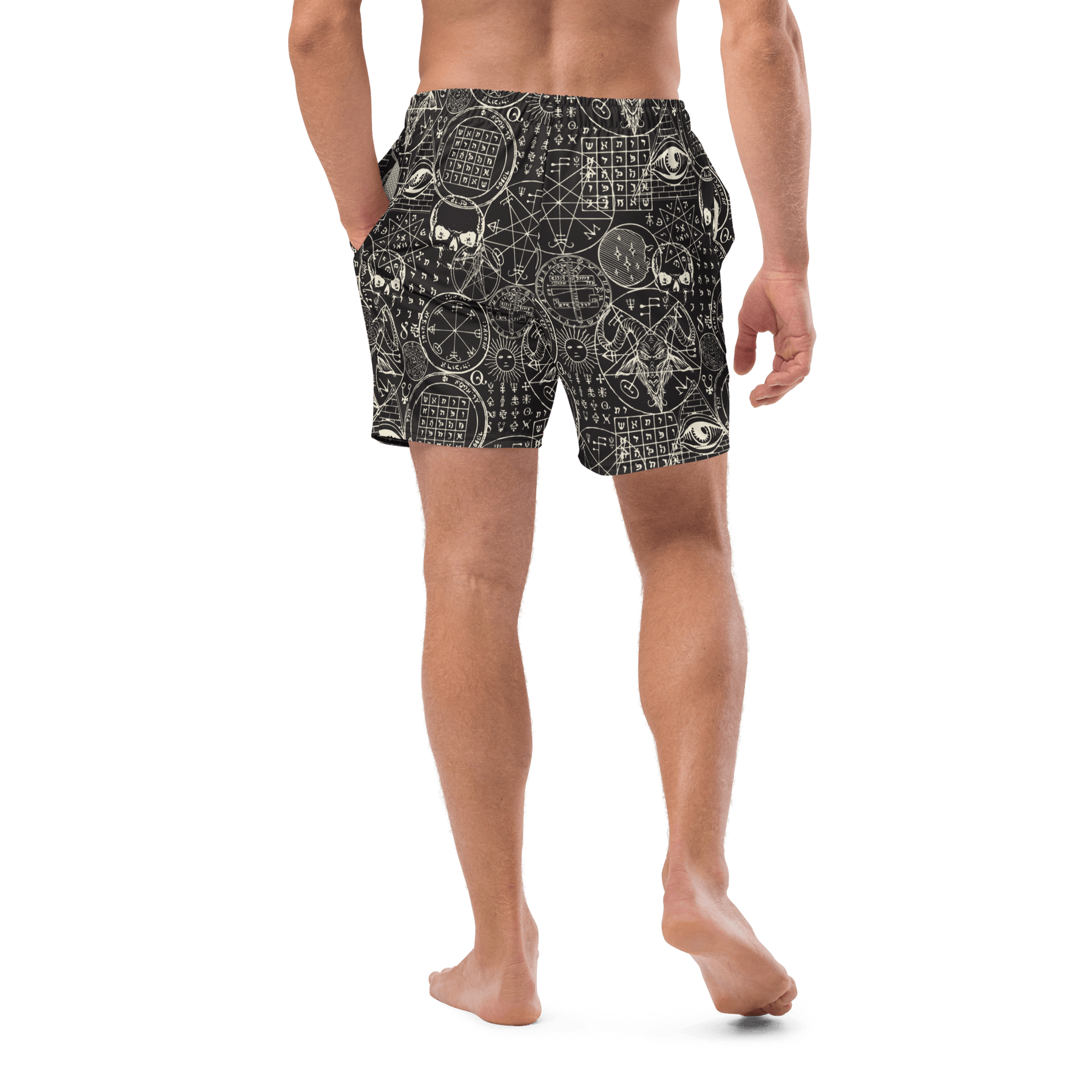 Summoning Spirits Men's Swim Trunks - Goth Cloth Co.4396057_14636