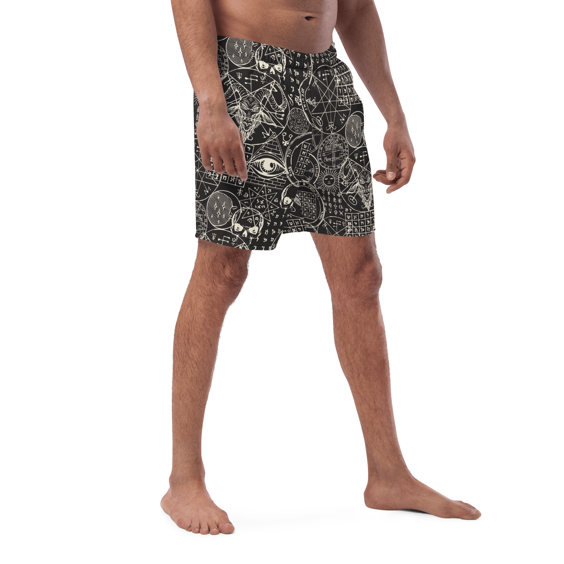 Summoning Spirits Men's Swim Trunks - Goth Cloth Co.4396057_14636