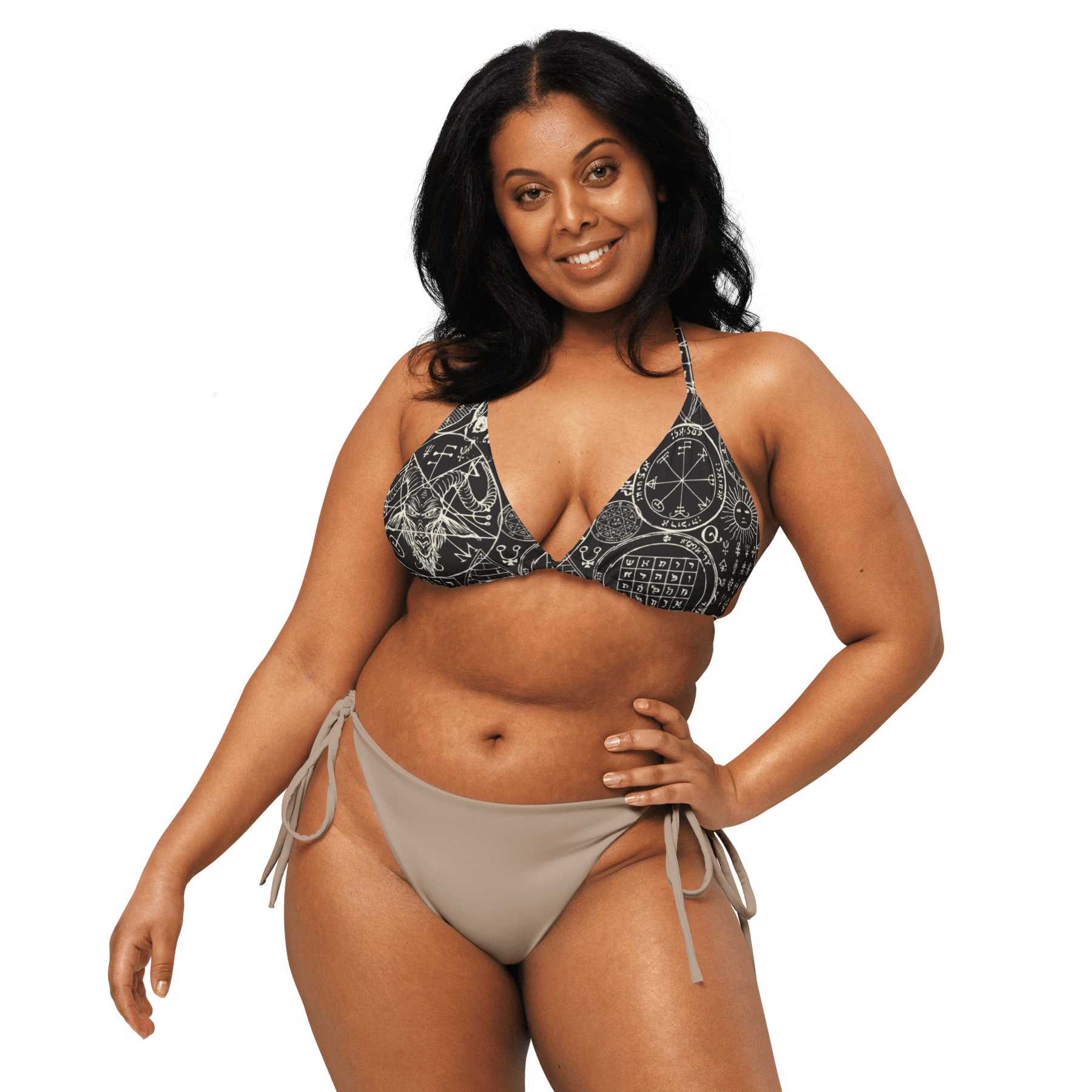 Summoning Spirits String Bikini Top - Goth Cloth Co.4694165_16564