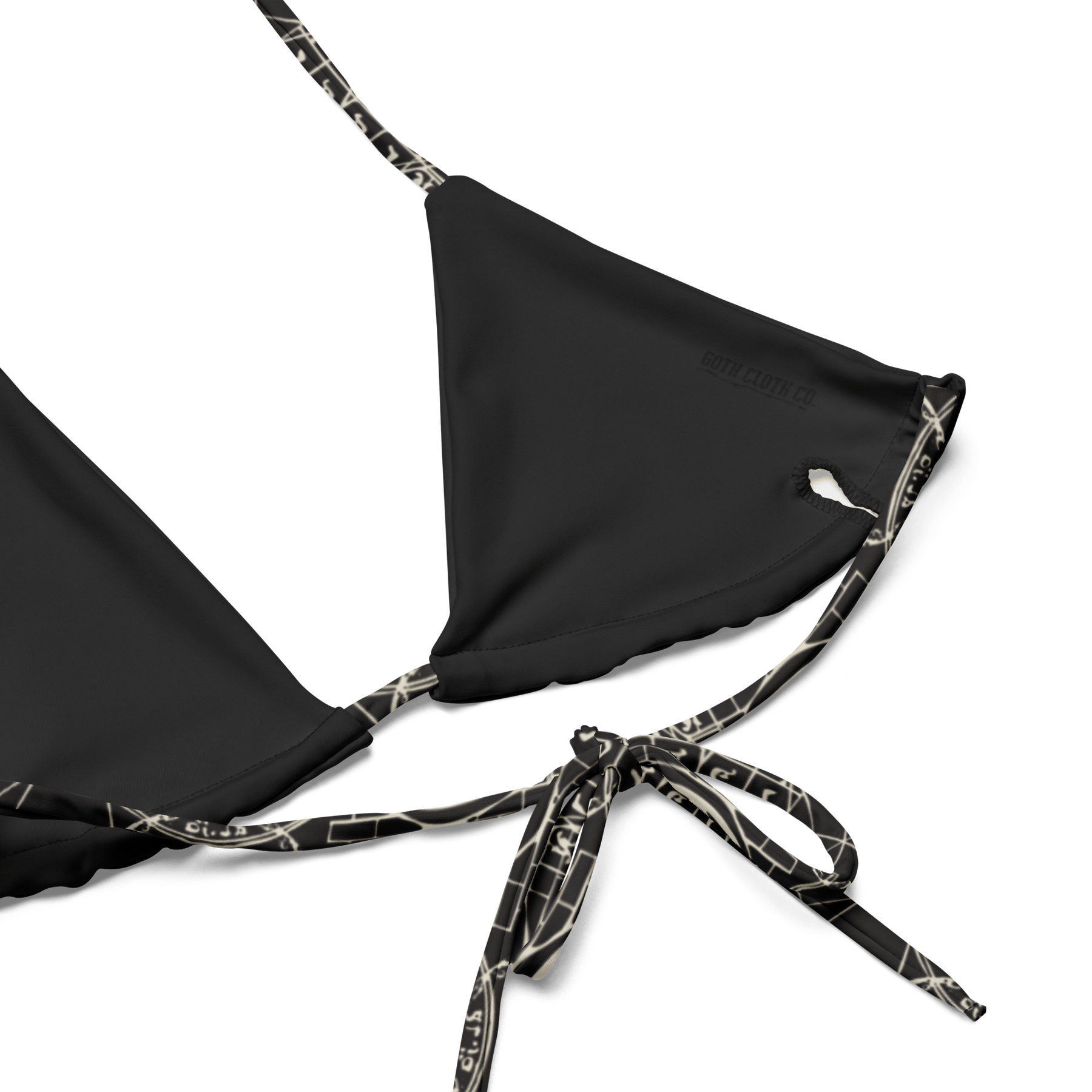 Summoning Spirits String Bikini Top - Goth Cloth Co.4694165_16564