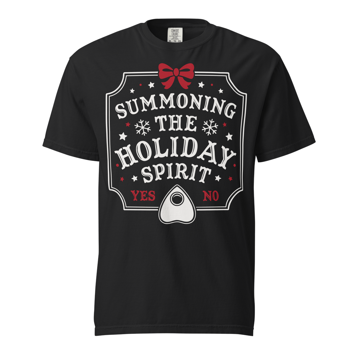 Summoning the Holiday Spirit Comfy Tee - Goth Cloth Co.3522091_15114