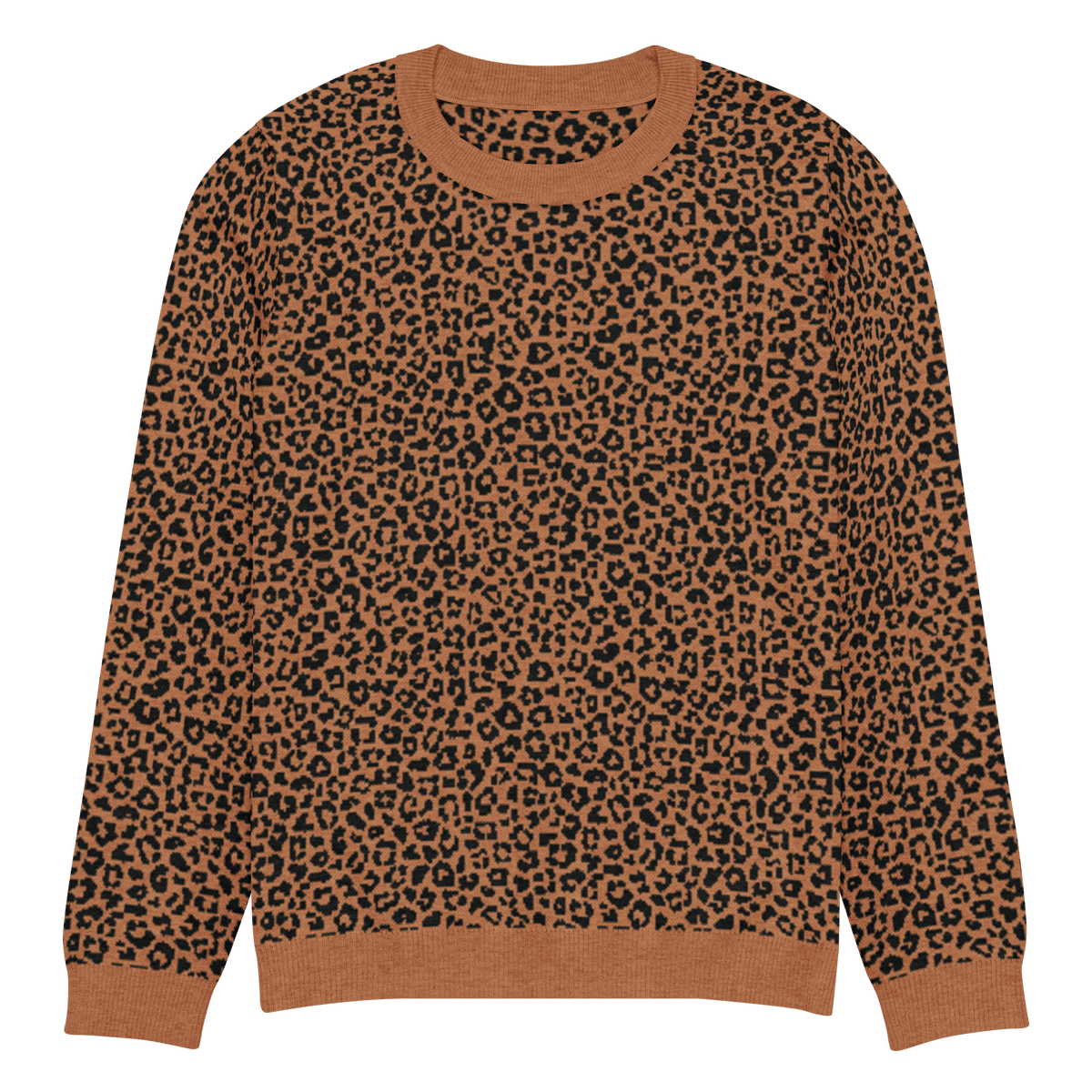 Sunset Leopard Knit Crewneck Sweater - Goth Cloth Co.5697573_19635
