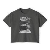 The Bride of Frankenstein Crop Top - Goth Cloth Co.T-Shirt20406897486553215742