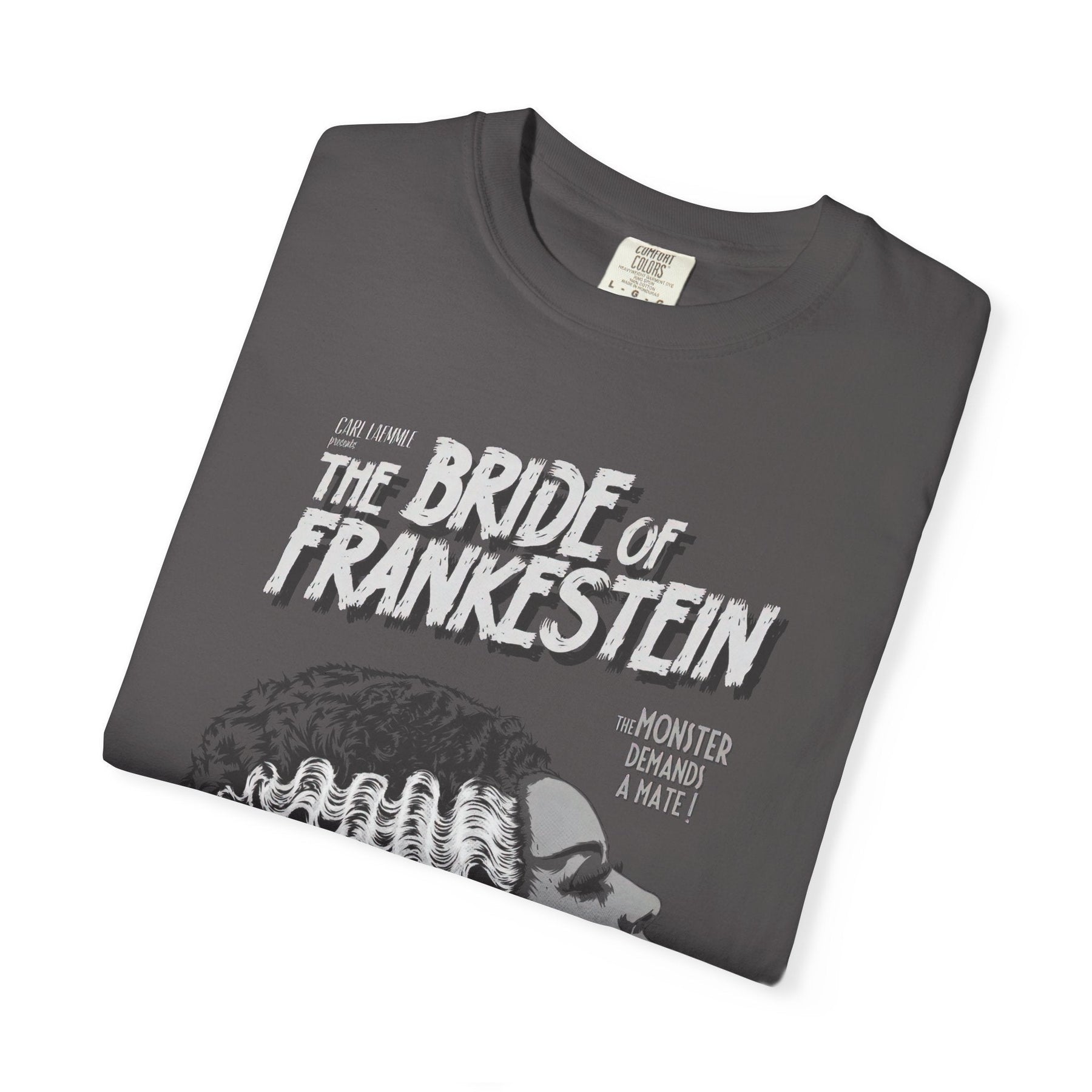 The Bride of Frankenstein Unisex Comfy Tee - Goth Cloth Co.T-Shirt16869316557117552751