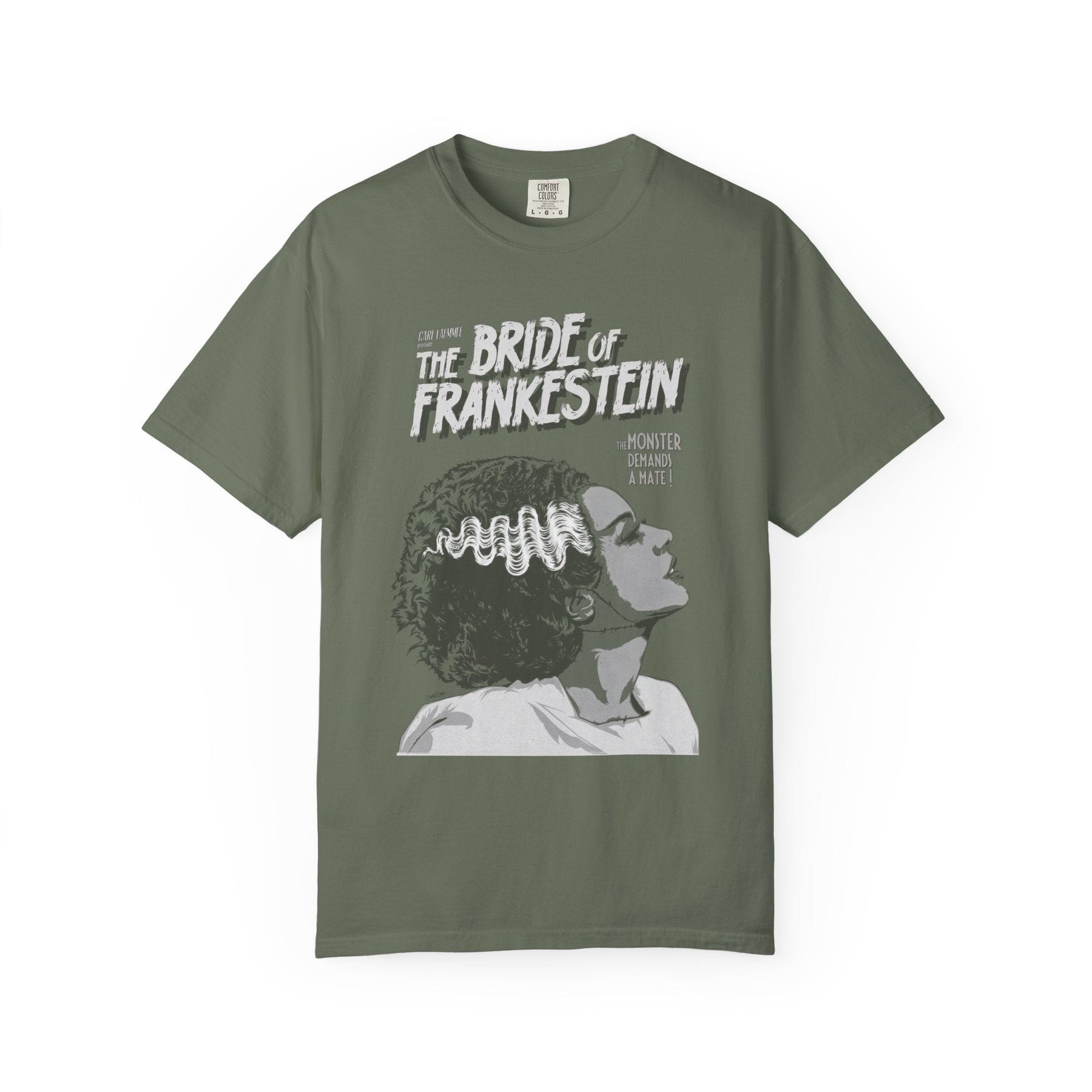 The Bride of Frankenstein Unisex Comfy Tee - Goth Cloth Co.T-Shirt19725101678795878668