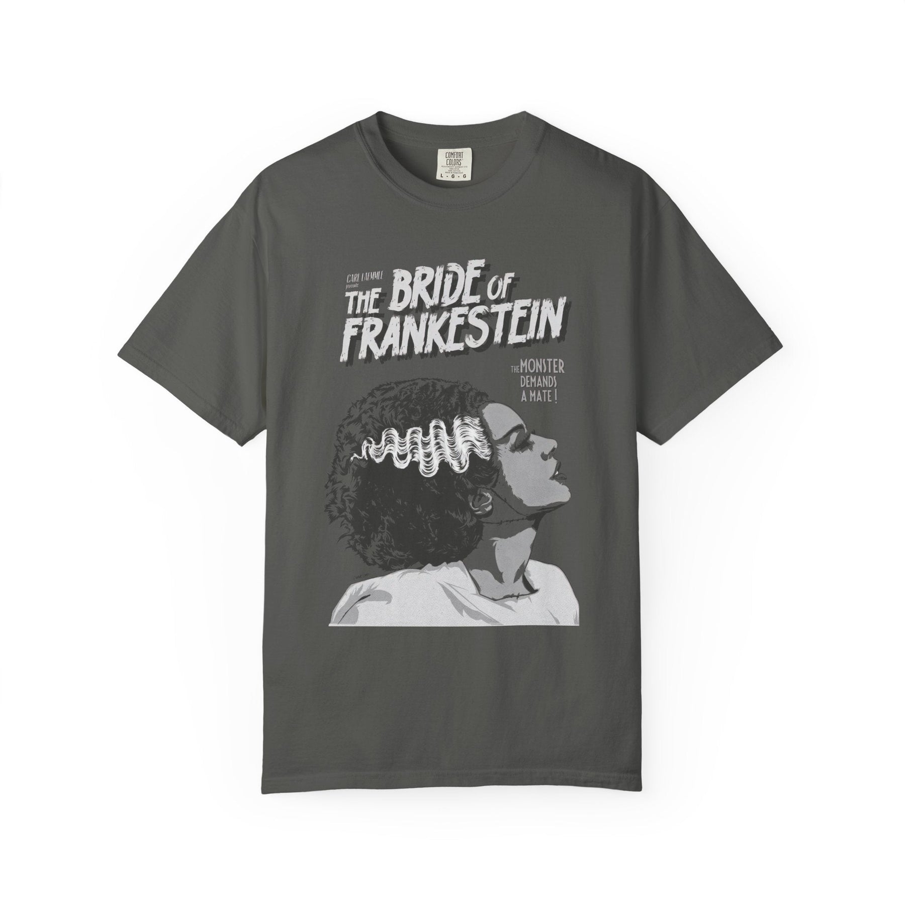 The Bride of Frankenstein Unisex Comfy Tee - Goth Cloth Co.T-Shirt80009868223611821198
