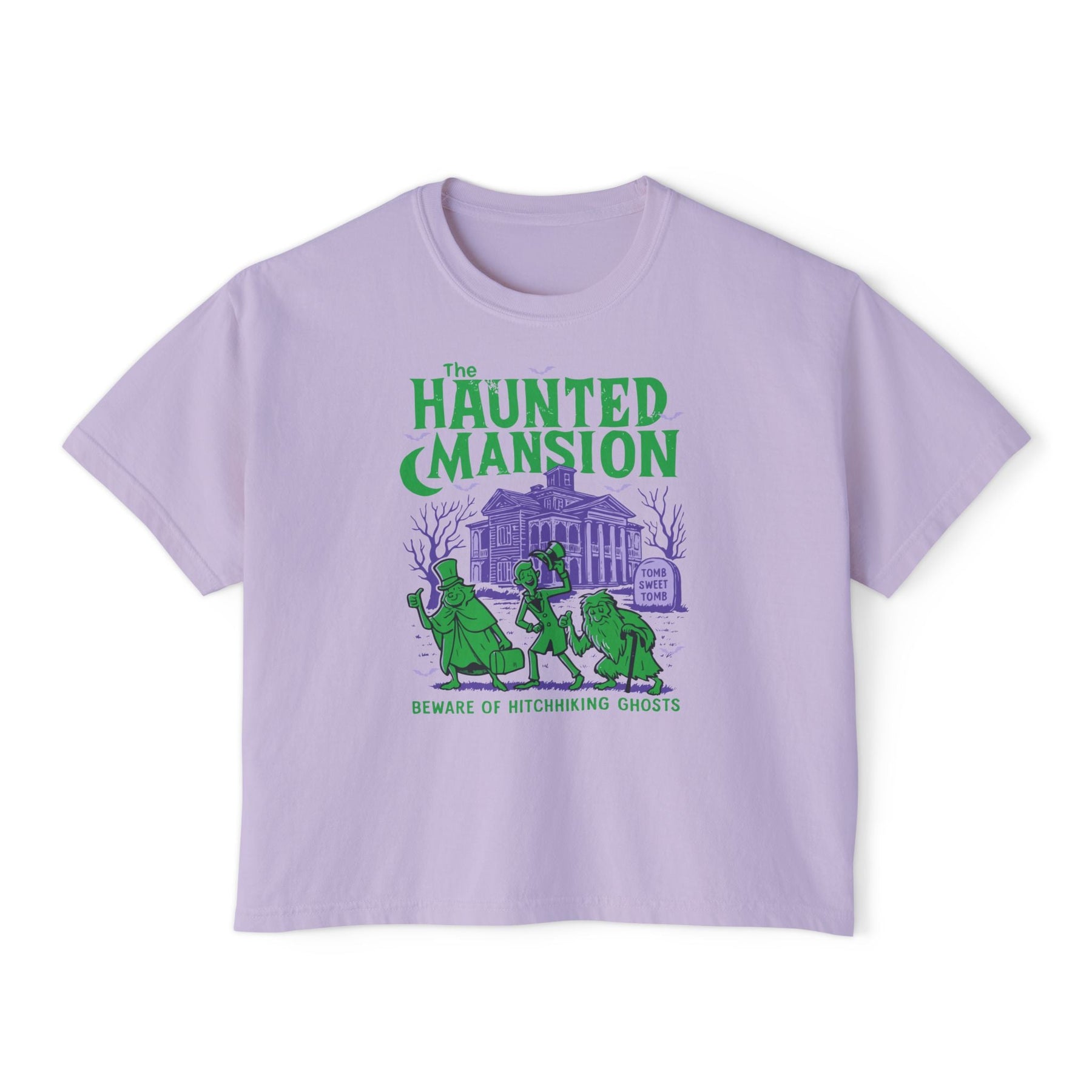 The Haunted Mansion Crop Top - Goth Cloth Co.T-Shirt30362226264460335699