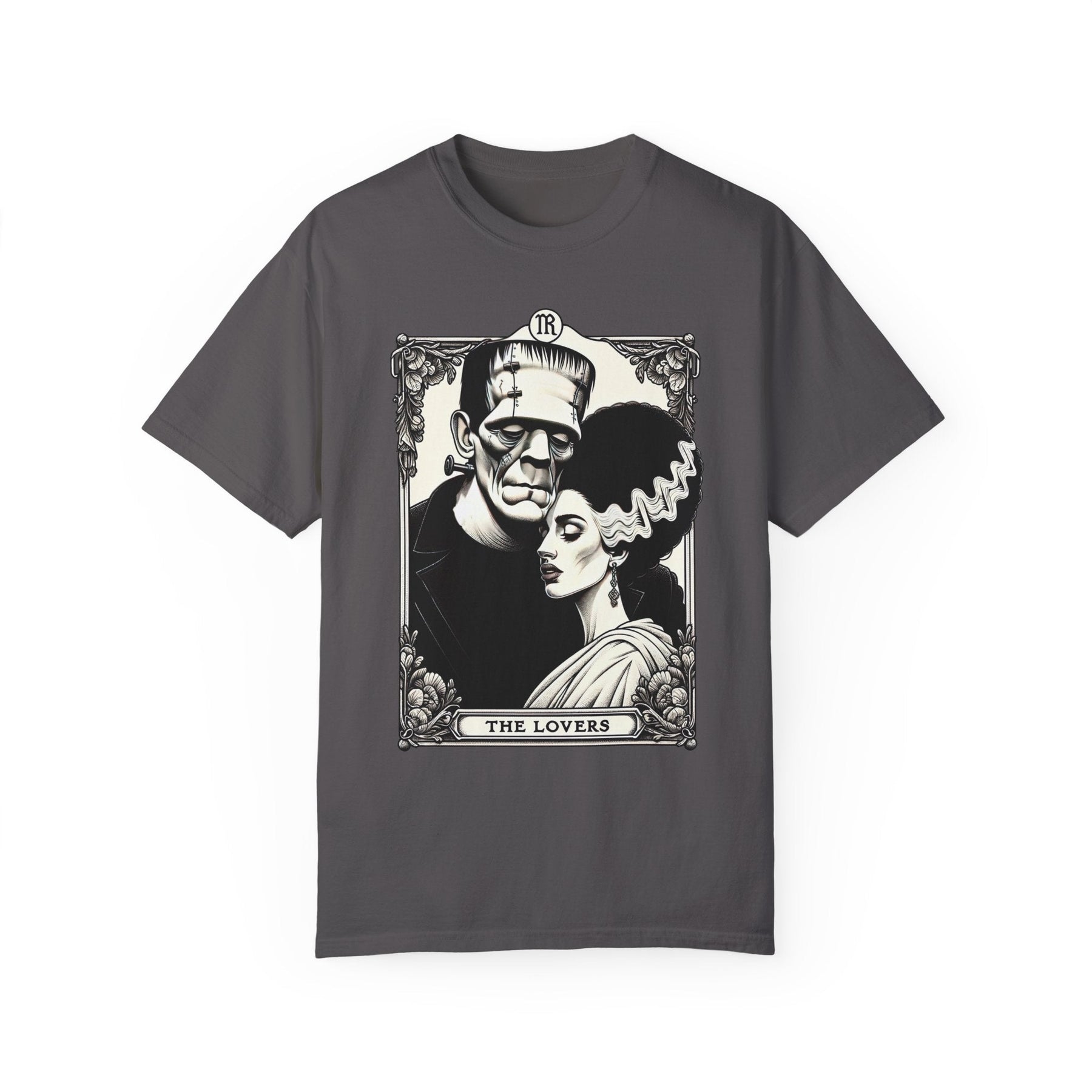 'The Lovers' Frankenstein & Bride Comfy Tee - Goth Cloth Co.T-Shirt15622967331140489033