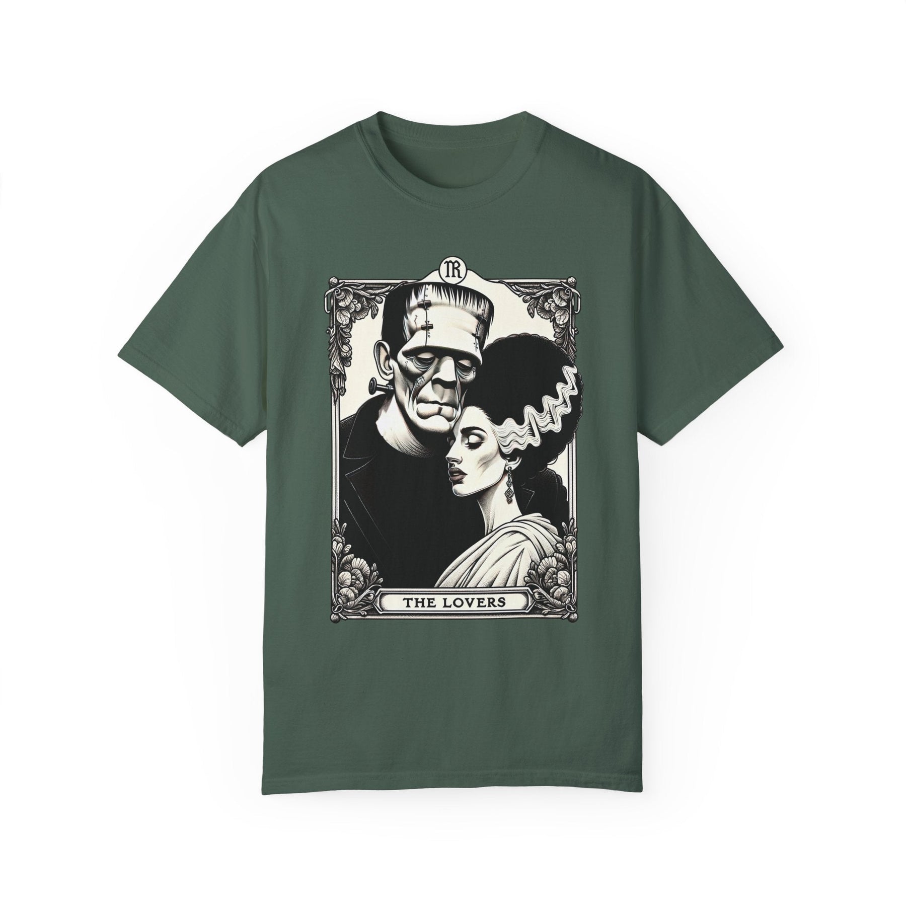 'The Lovers' Frankenstein & Bride Comfy Tee - Goth Cloth Co.T-Shirt21203520511070673188