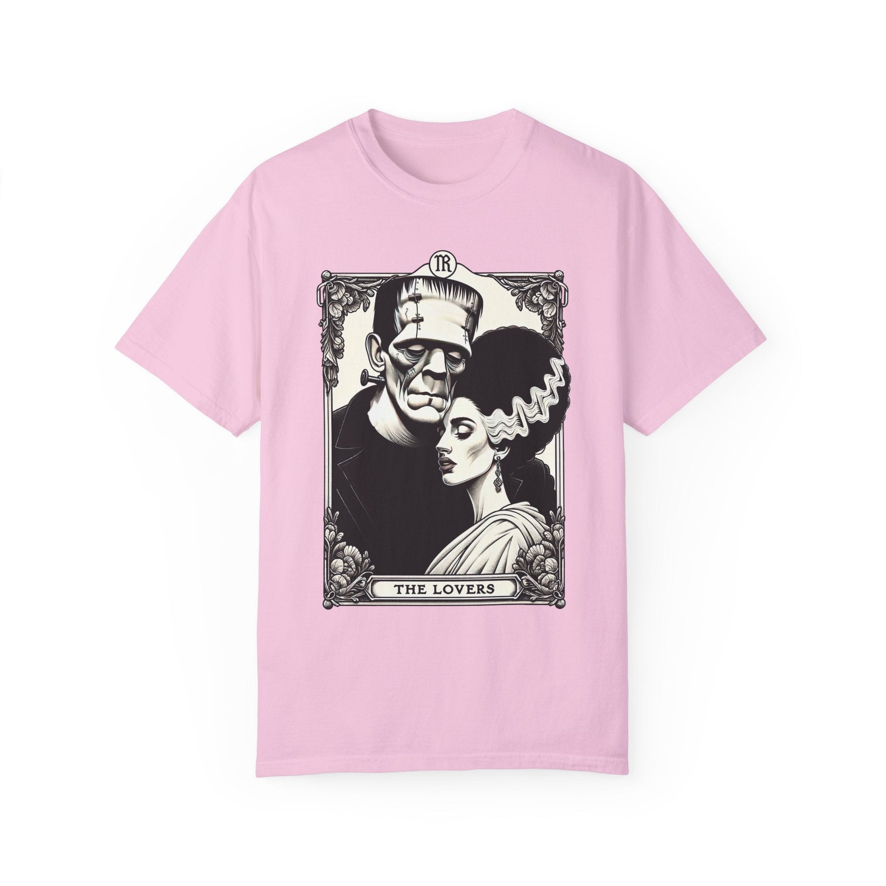 'The Lovers' Frankenstein & Bride Comfy Tee - Goth Cloth Co.T-Shirt21458251259749935685