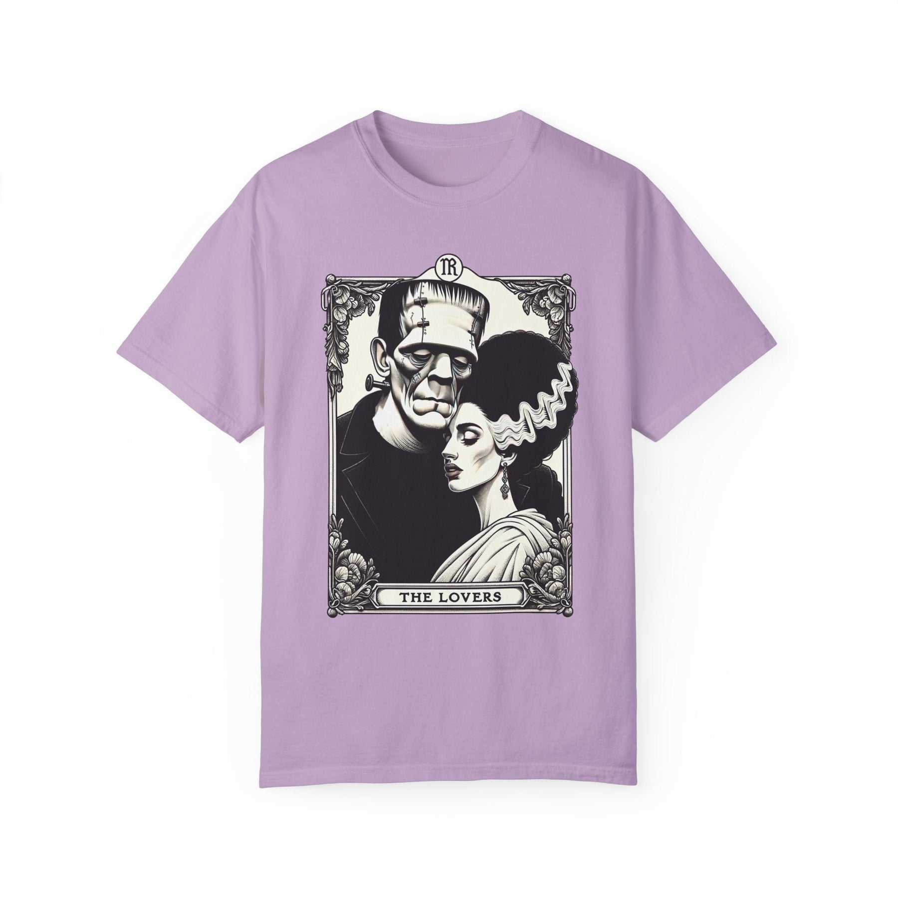 'The Lovers' Frankenstein & Bride Comfy Tee - Goth Cloth Co.T-Shirt22374251542934435530