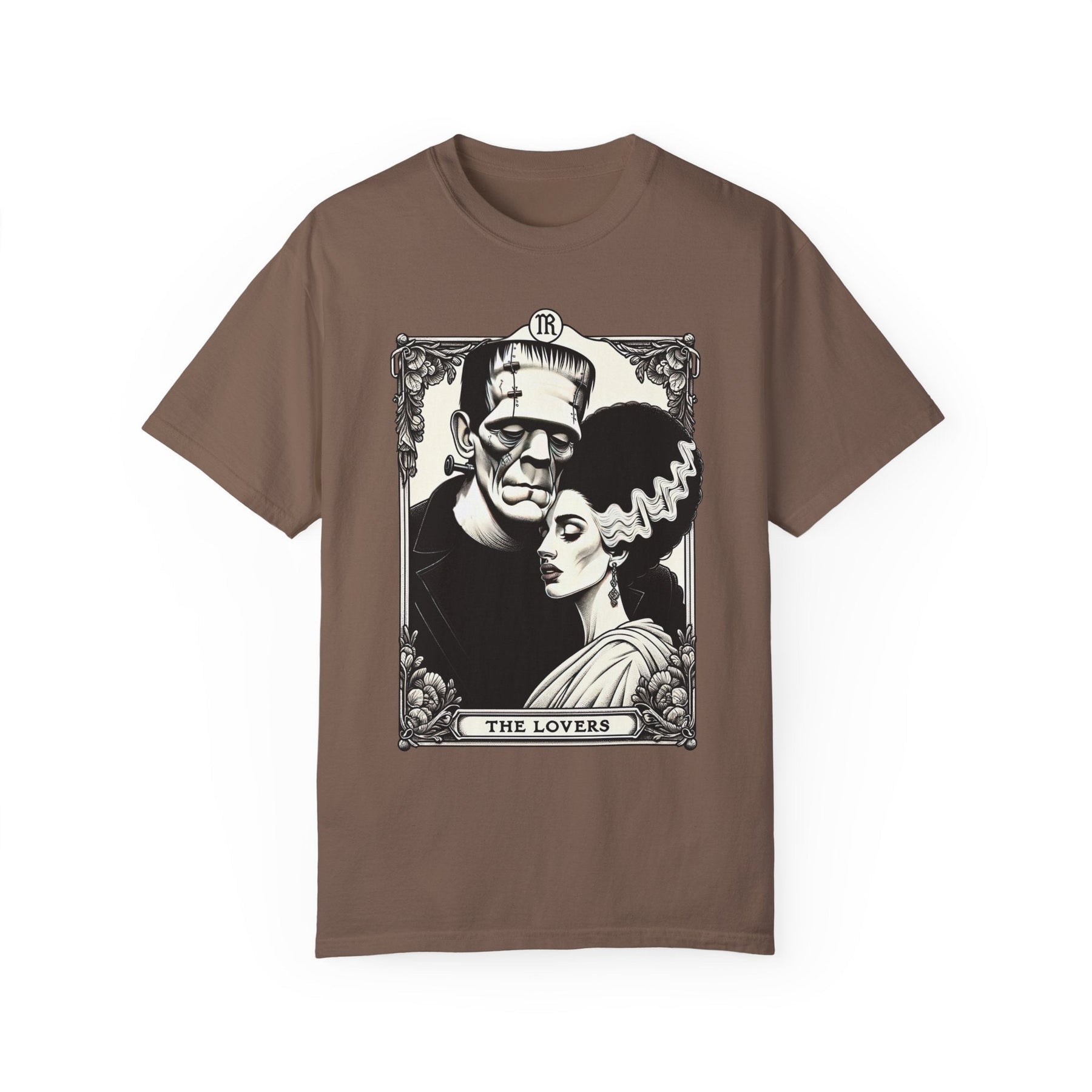 'The Lovers' Frankenstein & Bride Comfy Tee - Goth Cloth Co.T-Shirt81386894001110918162