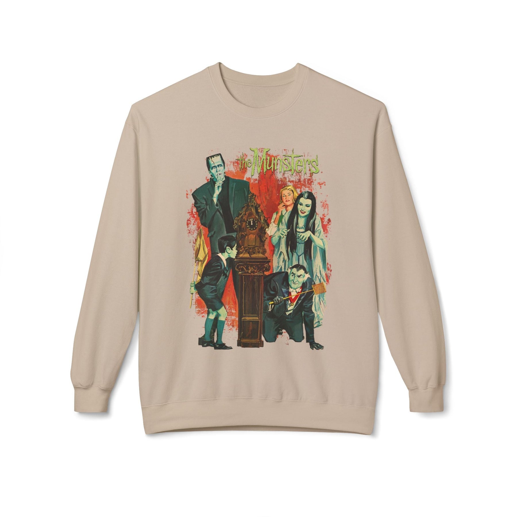 The Munsters Fleece Crewneck Sweatshirt - Goth Cloth Co.Sweatshirt10291619013723178780