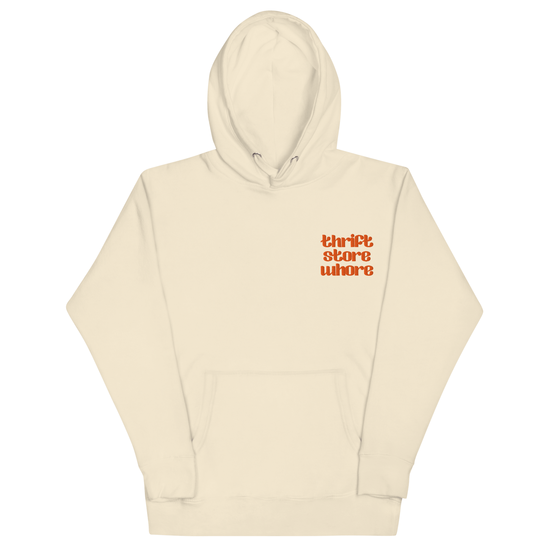 Thrift Store Whore Embroidered Hoodie - Goth Cloth Co.2805845_20284