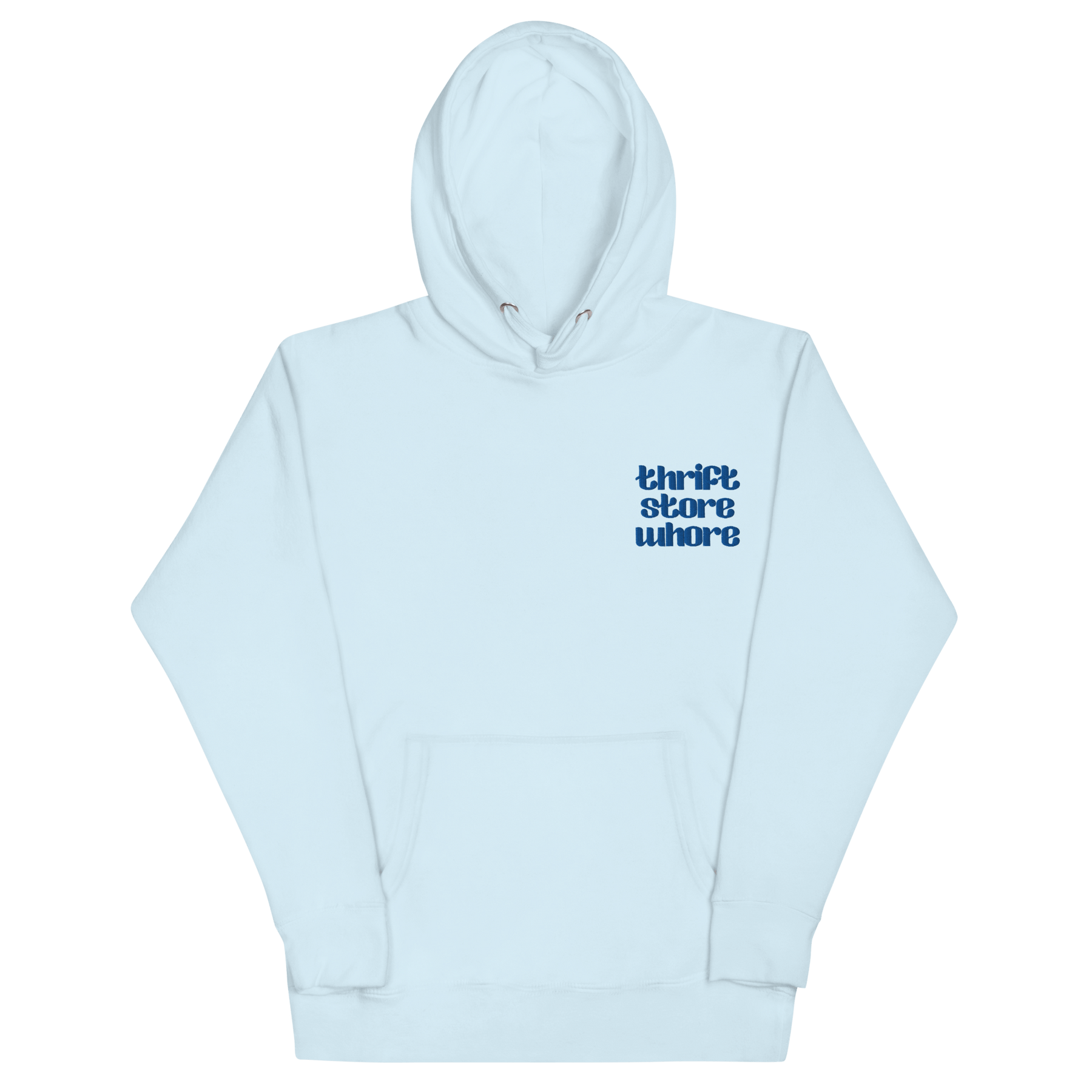 Thrift Store Whore Embroidered Hoodie - Goth Cloth Co.6731031_13917