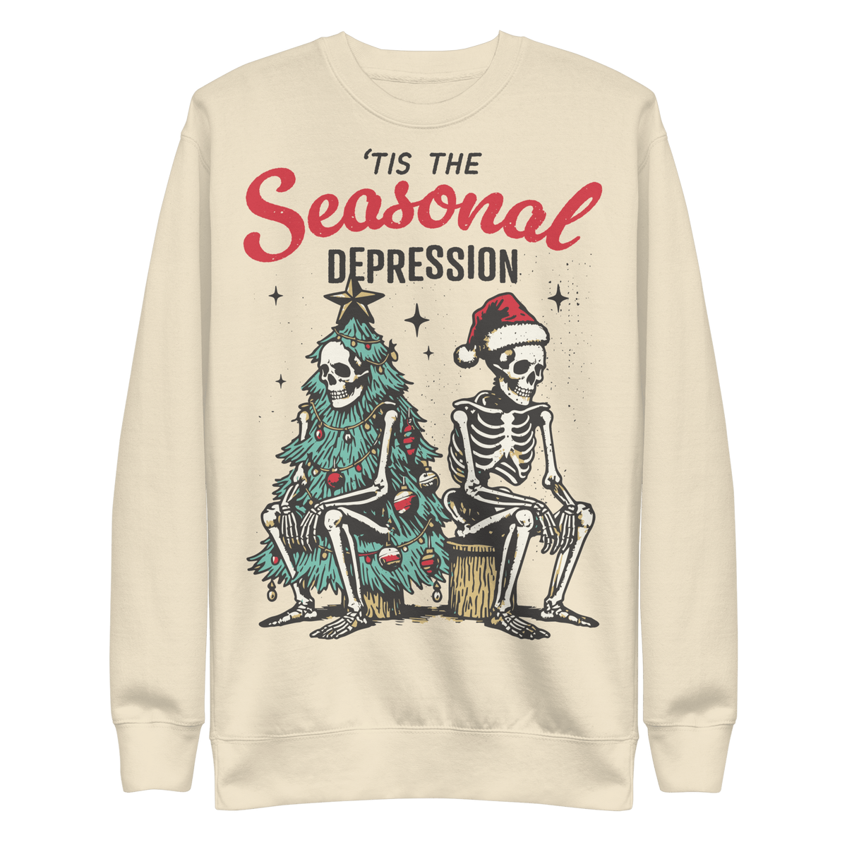 Tis the Seasonal Depression Unisex Sweatshirt - Goth Cloth Co.2650317_20357