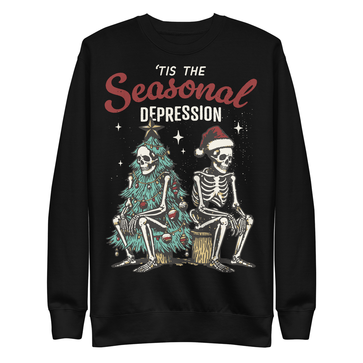 Tis the Seasonal Depression Unisex Sweatshirt - Goth Cloth Co.4044836_11254