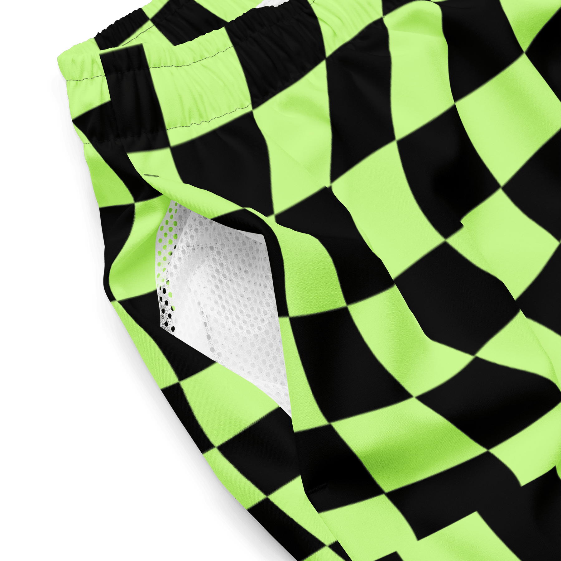 Toxic Tiles Men's Lined Swim Trunks - Goth Cloth Co.4847601_14636