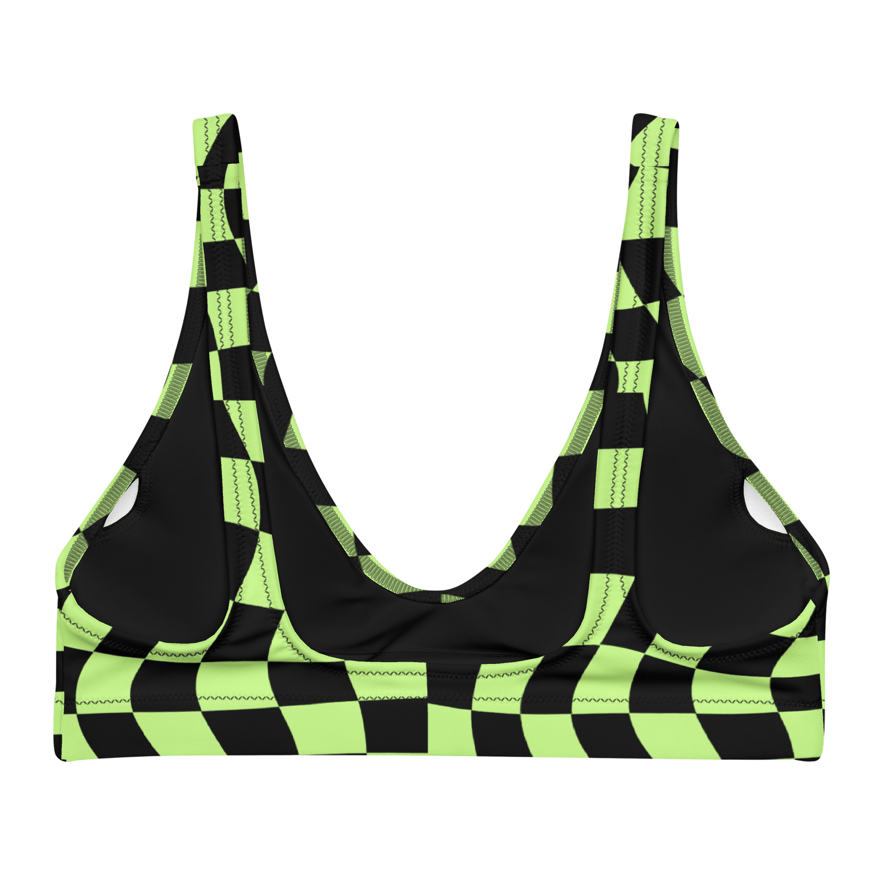 Toxic Tiles Sport Bikini Top - Goth Cloth Co.2522582_12035